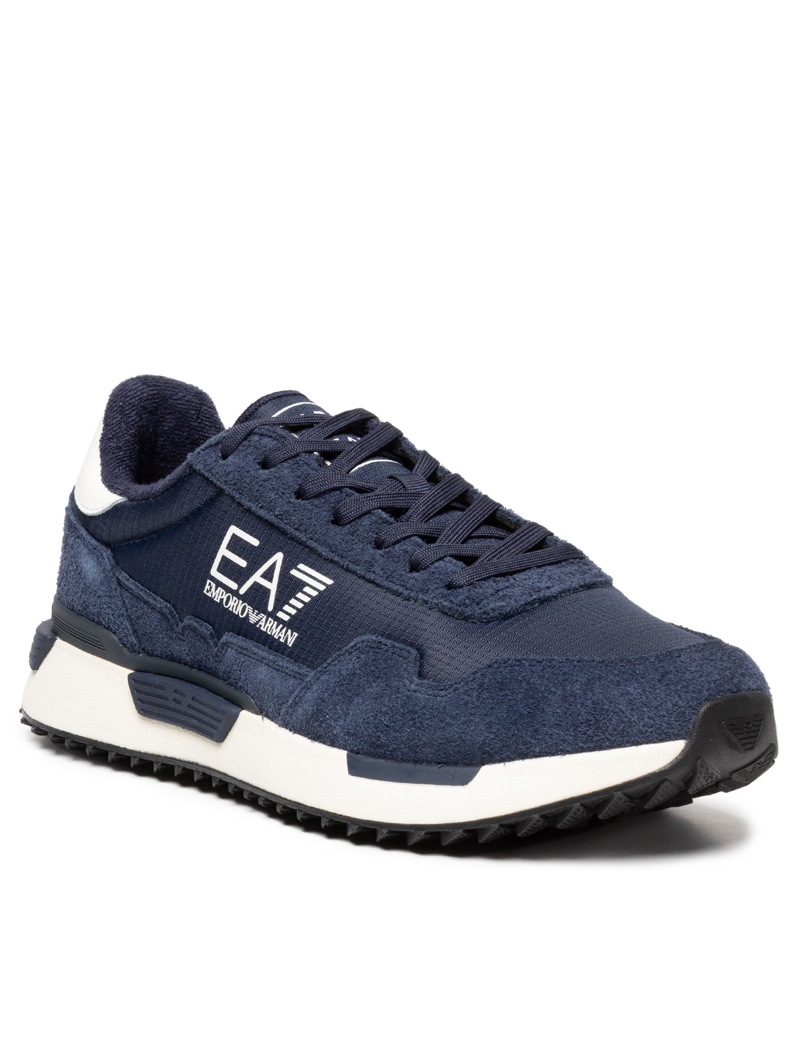 Tênis Masculino Vintage Runner Azul Ea7 Emporio Armani