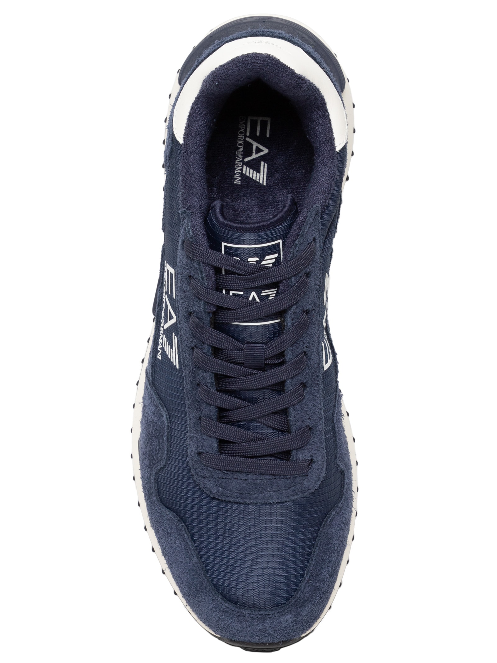Tênis Masculino Vintage Runner Azul Ea7 Emporio Armani