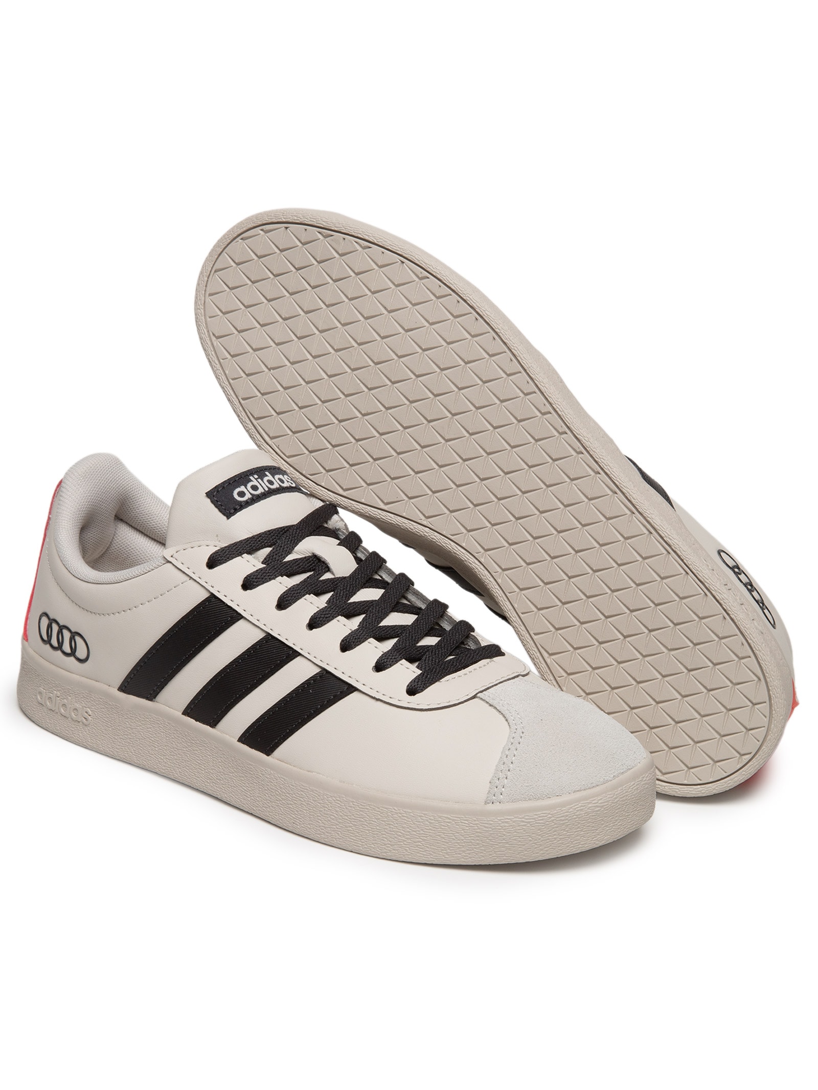 Tênis Masculino VL Court Audi Branco Adidas + Audi