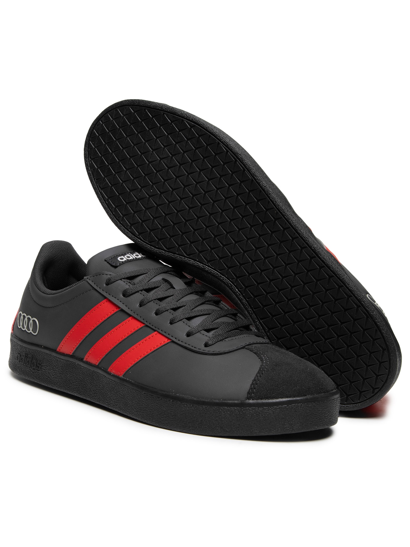 Tênis Masculino VL Court Audi Preto Adidas + Audi