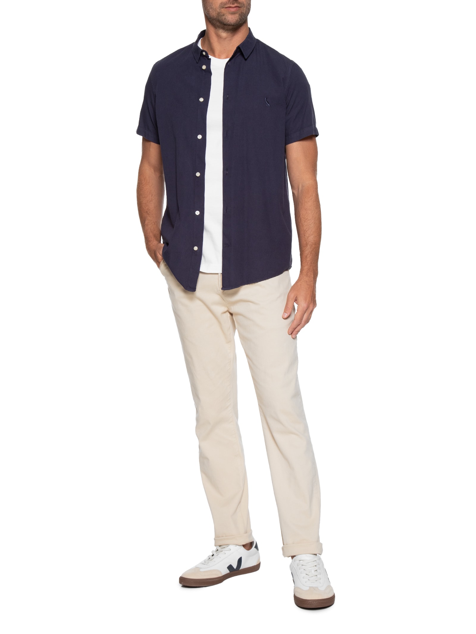 Tênis Masculino Volley O.Y Leath Nautico Bark Branco  Veja