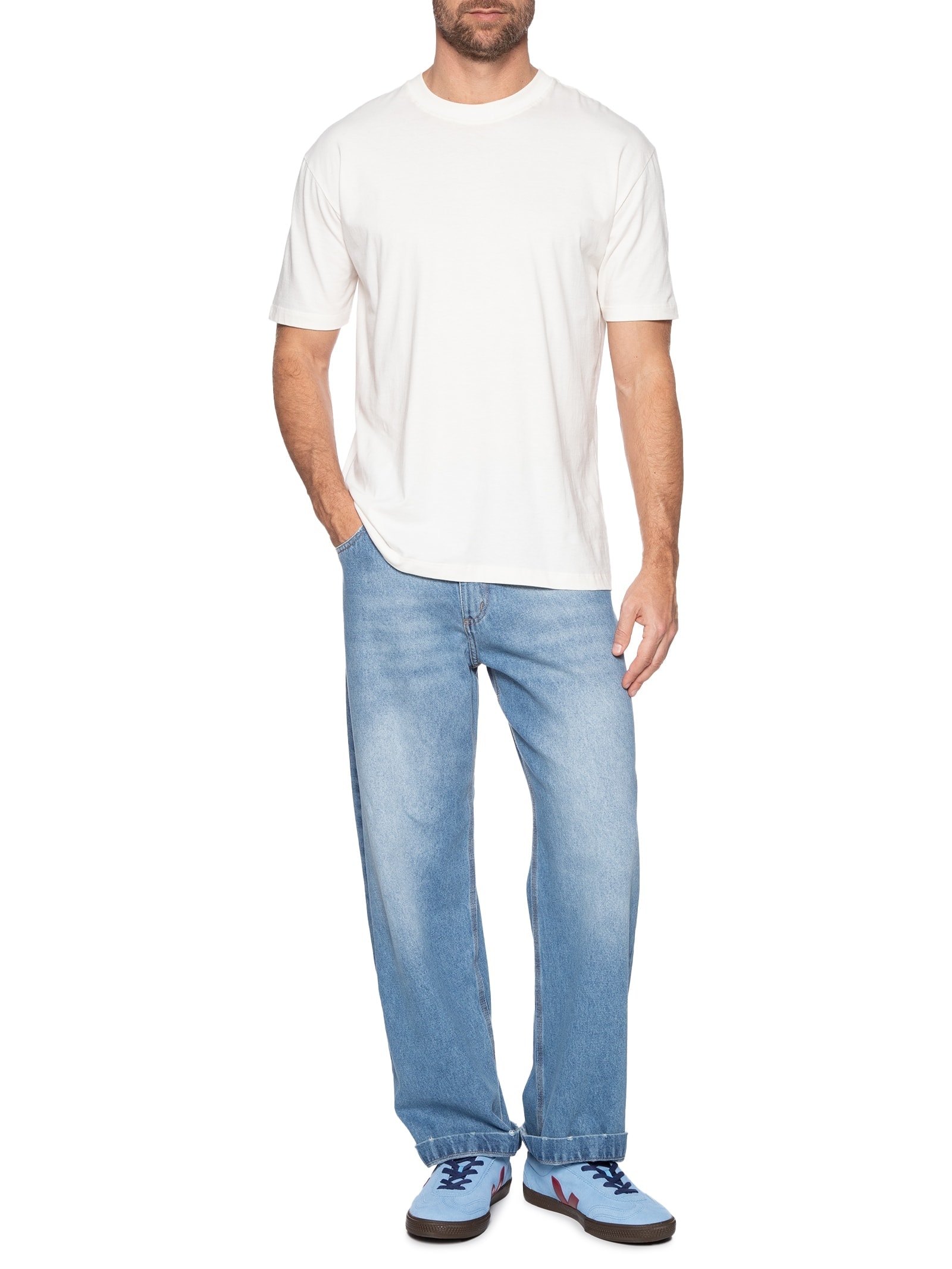 Tênis Masculino Volley Suede Azul Veja