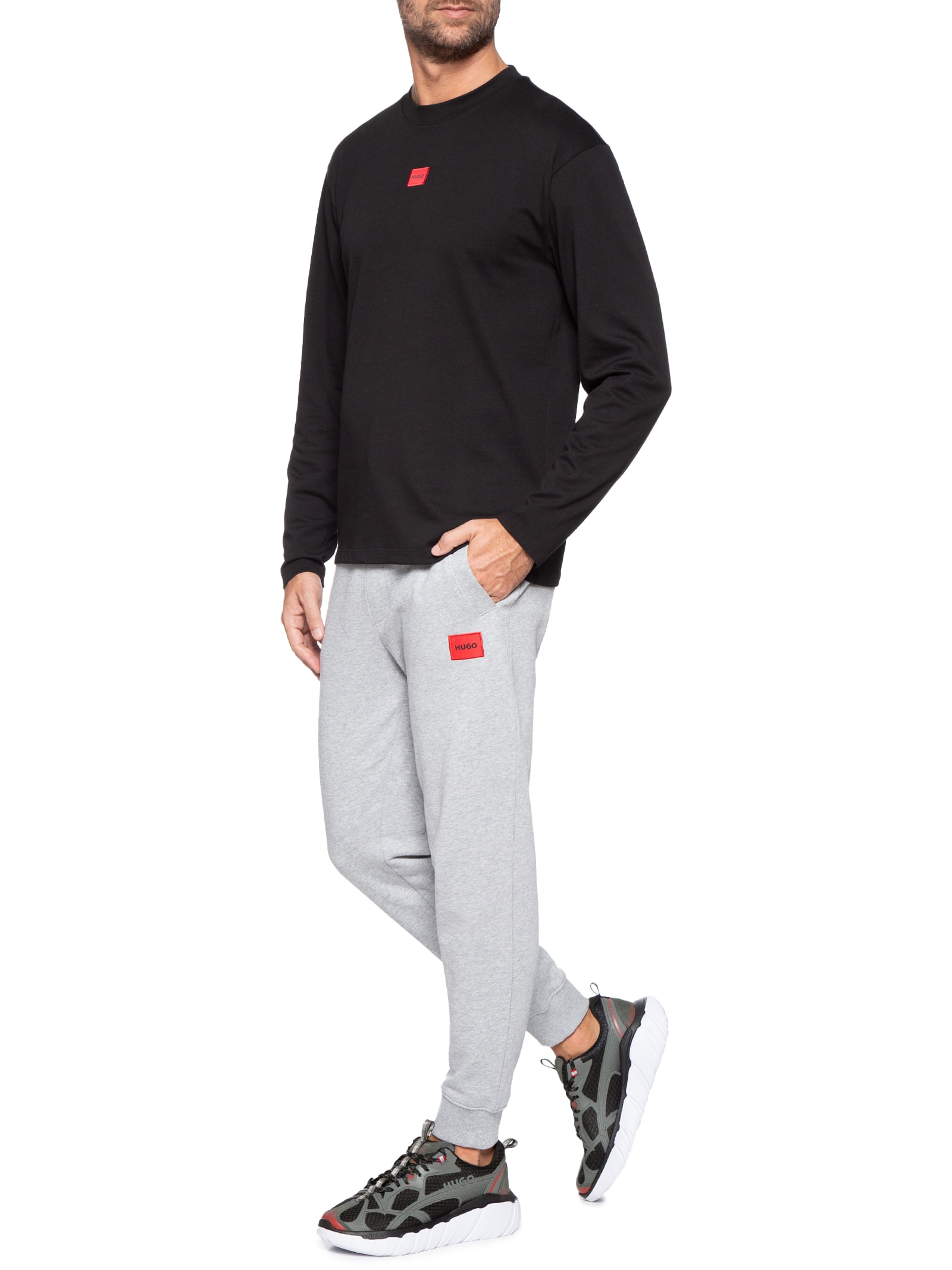 Tênis Masculino Xeno Runn Nyth Preto Hugo