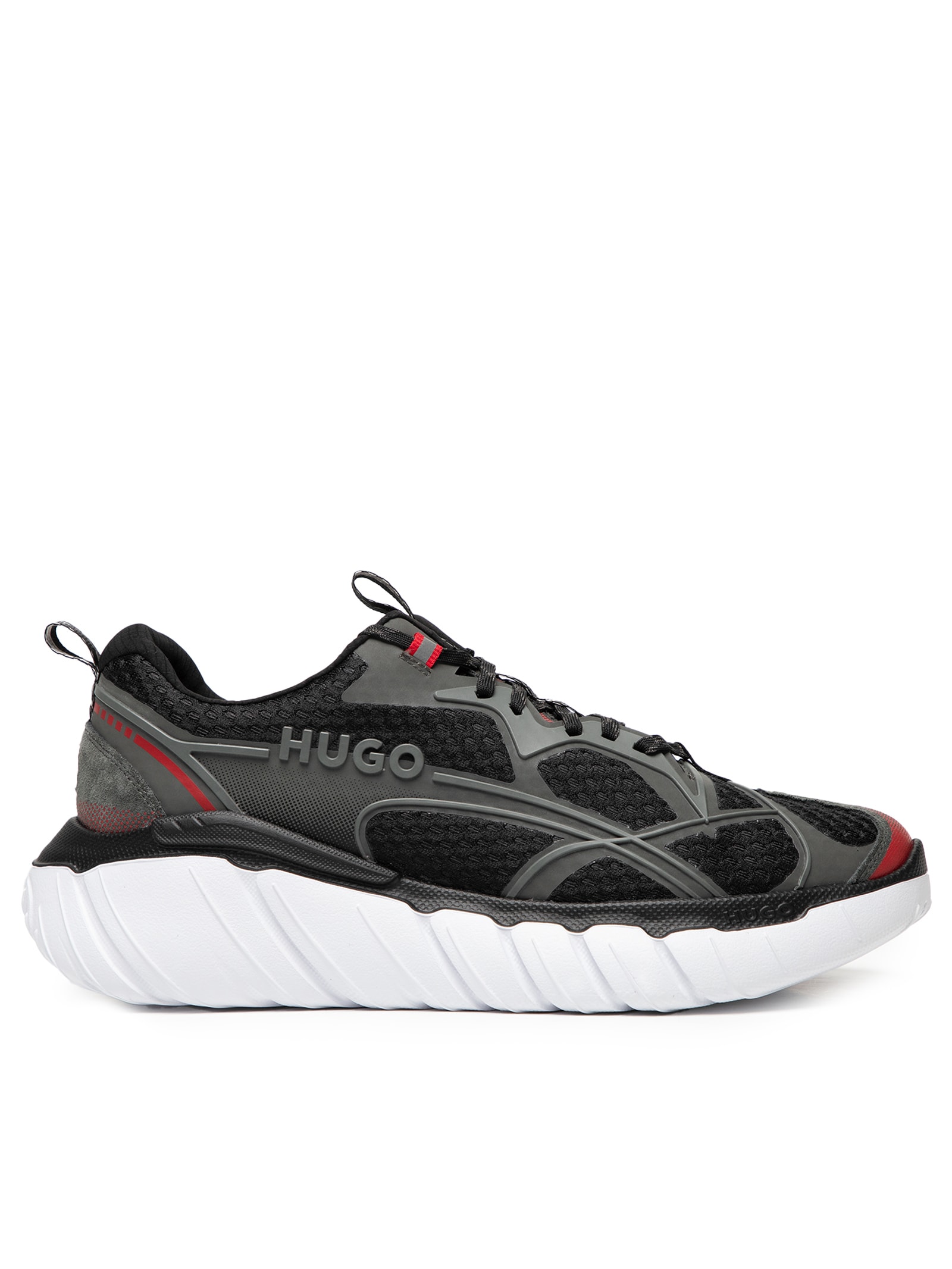 Tênis Masculino Xeno Runn Nyth Preto Hugo