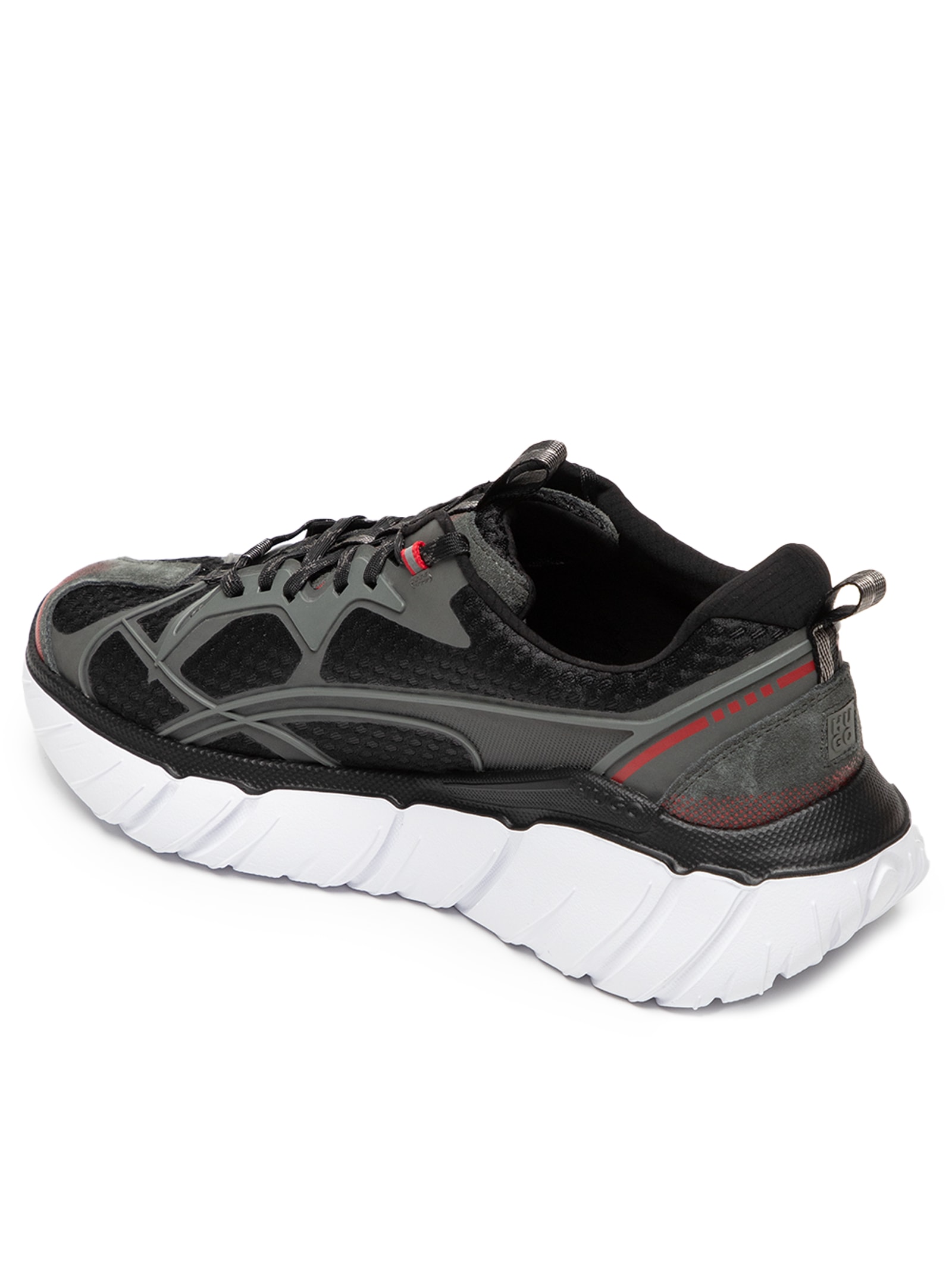 Tênis Masculino Xeno Runn Nyth Preto Hugo
