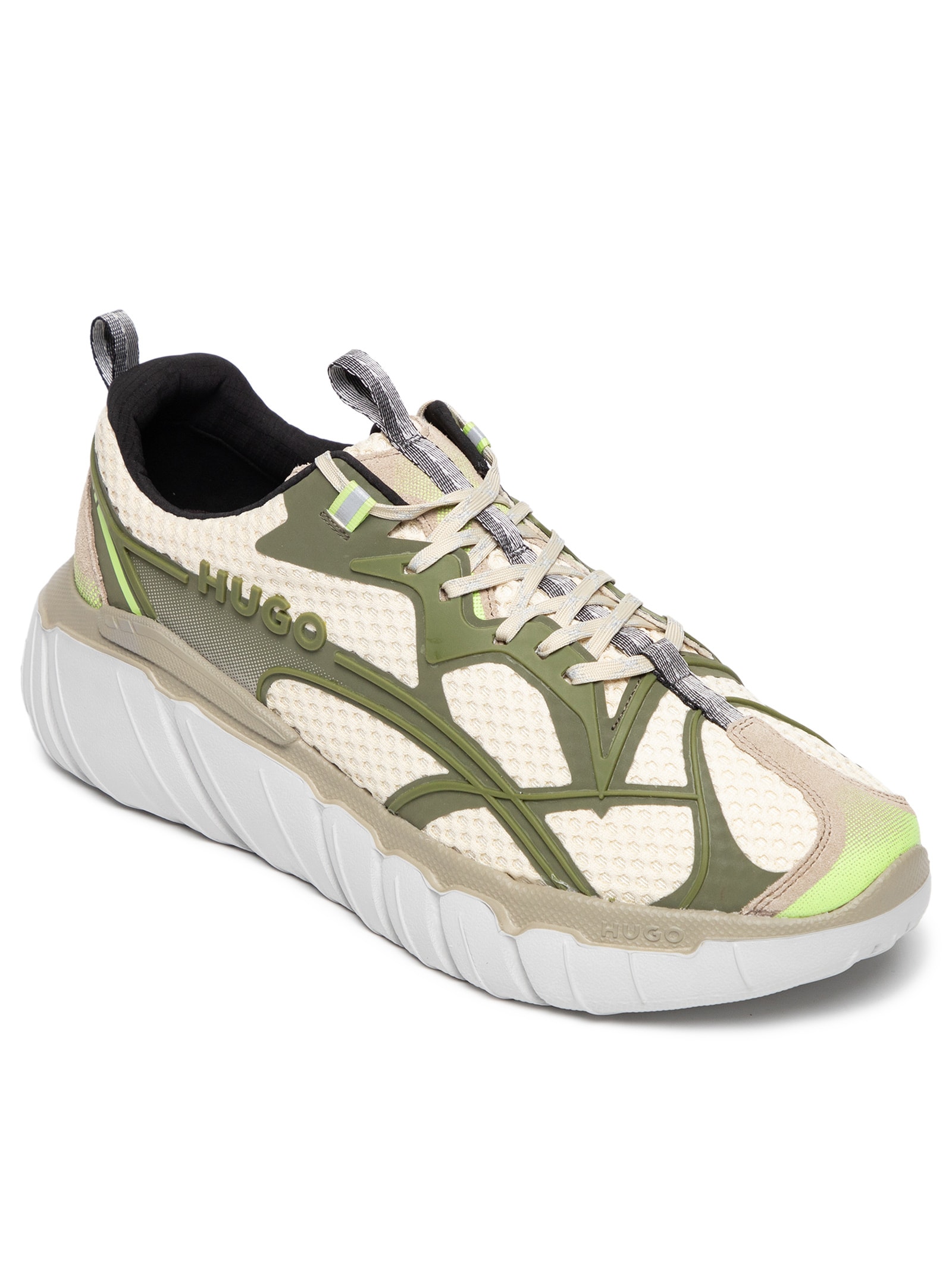 Tênis Masculino Xeno Runn Verde Hugo