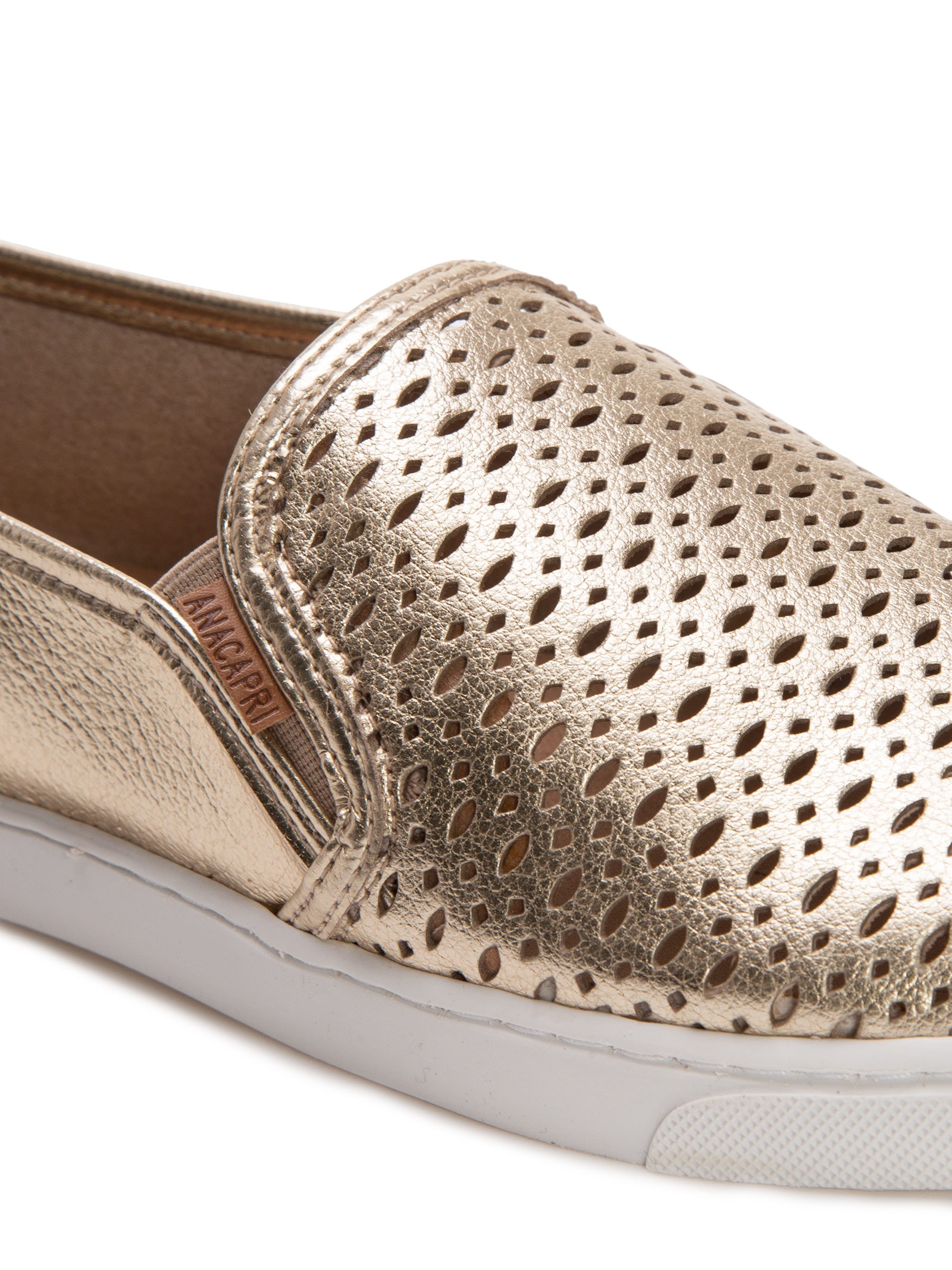 Anacapri Tênis Slip On Ana Dourado - Main Image