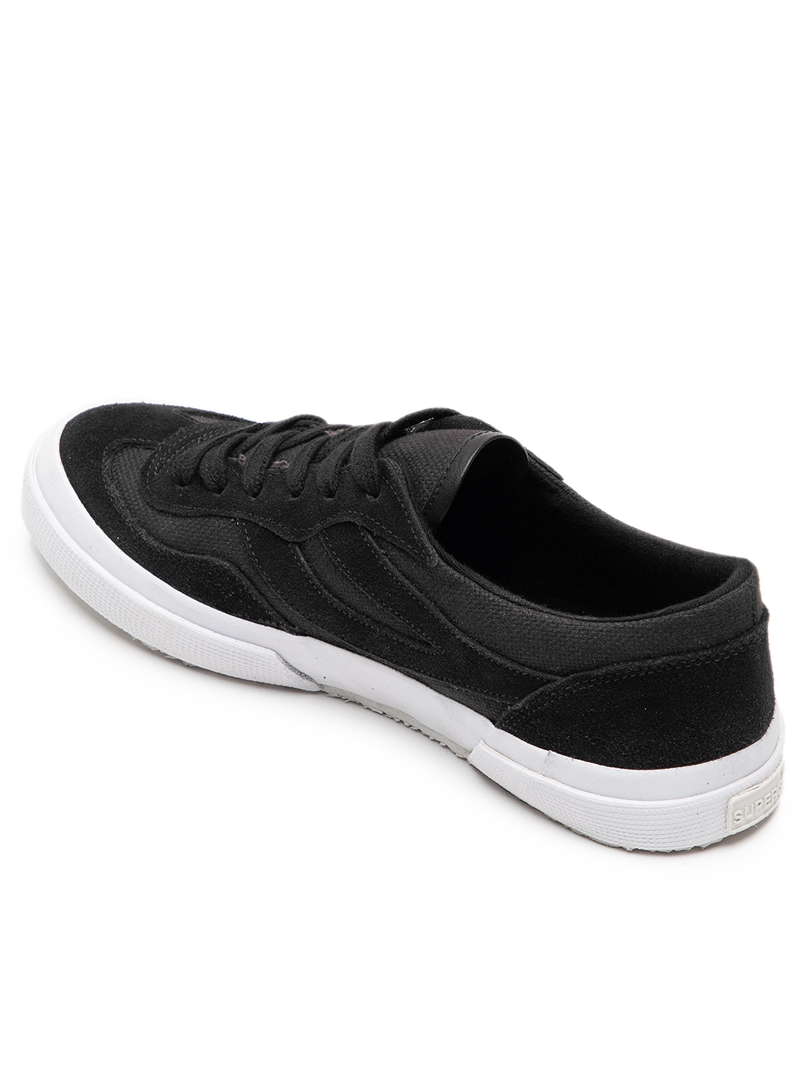 Tênis Unissex 2750 Revolley Suede Canvas Preto Superga