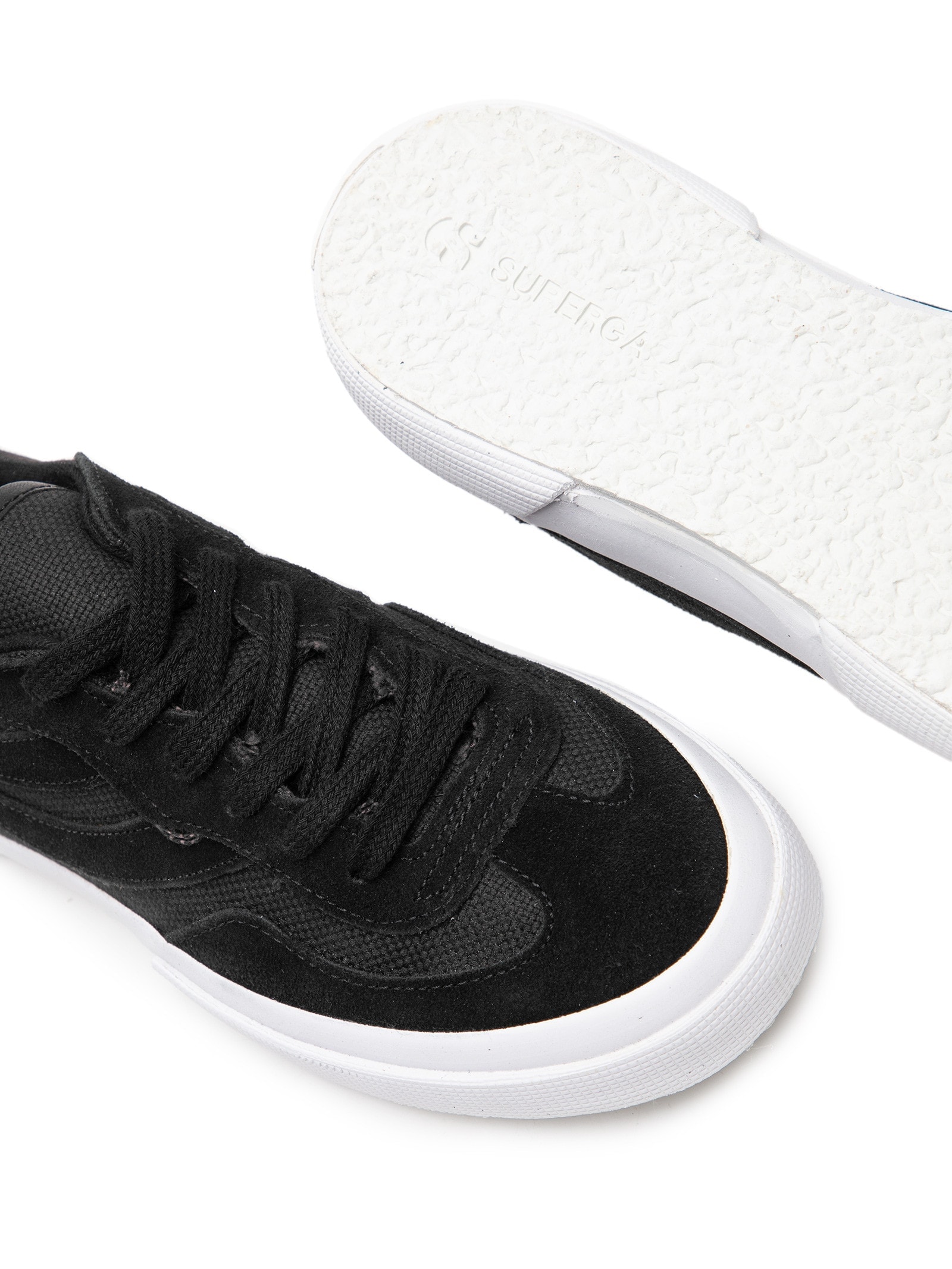 Tênis Unissex 2750 Revolley Suede Canvas Preto Superga