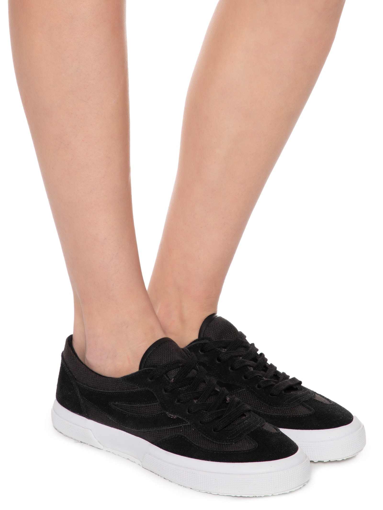Tênis Unissex 2750 Revolley Suede Canvas Preto Superga