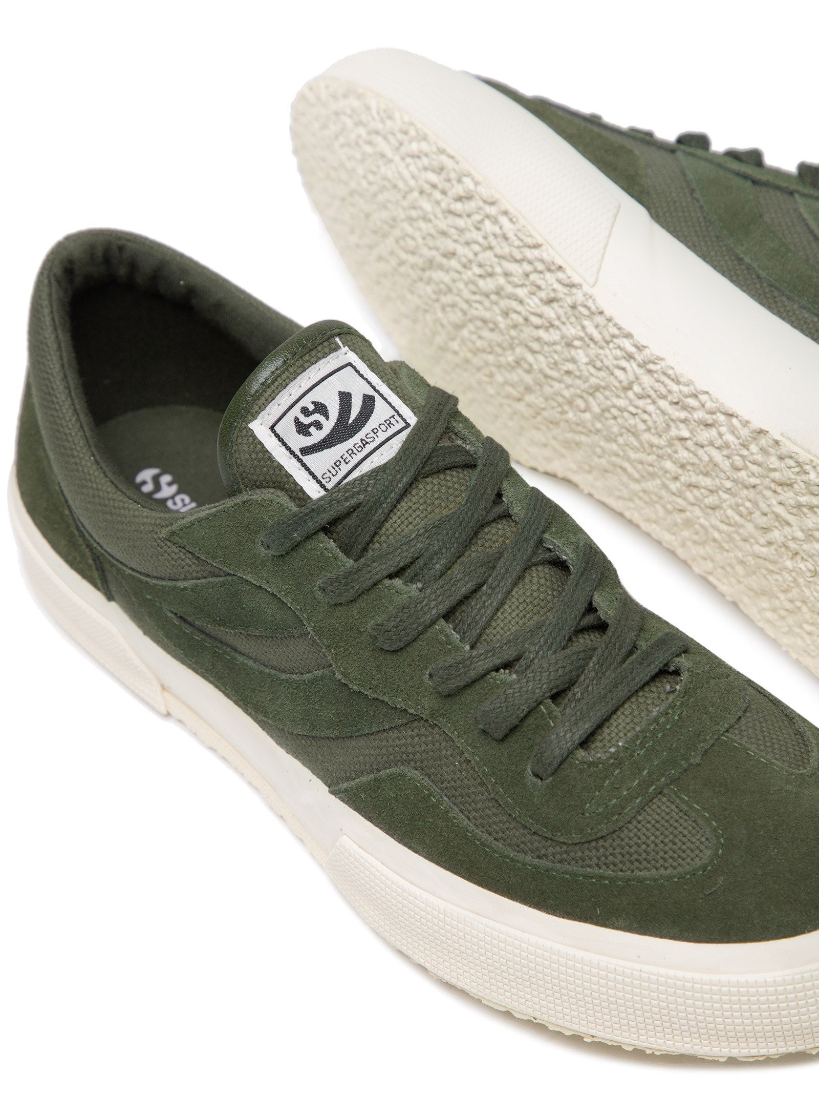Tênis Unissex 2750 Revolley Suede Canvas Verde Superga