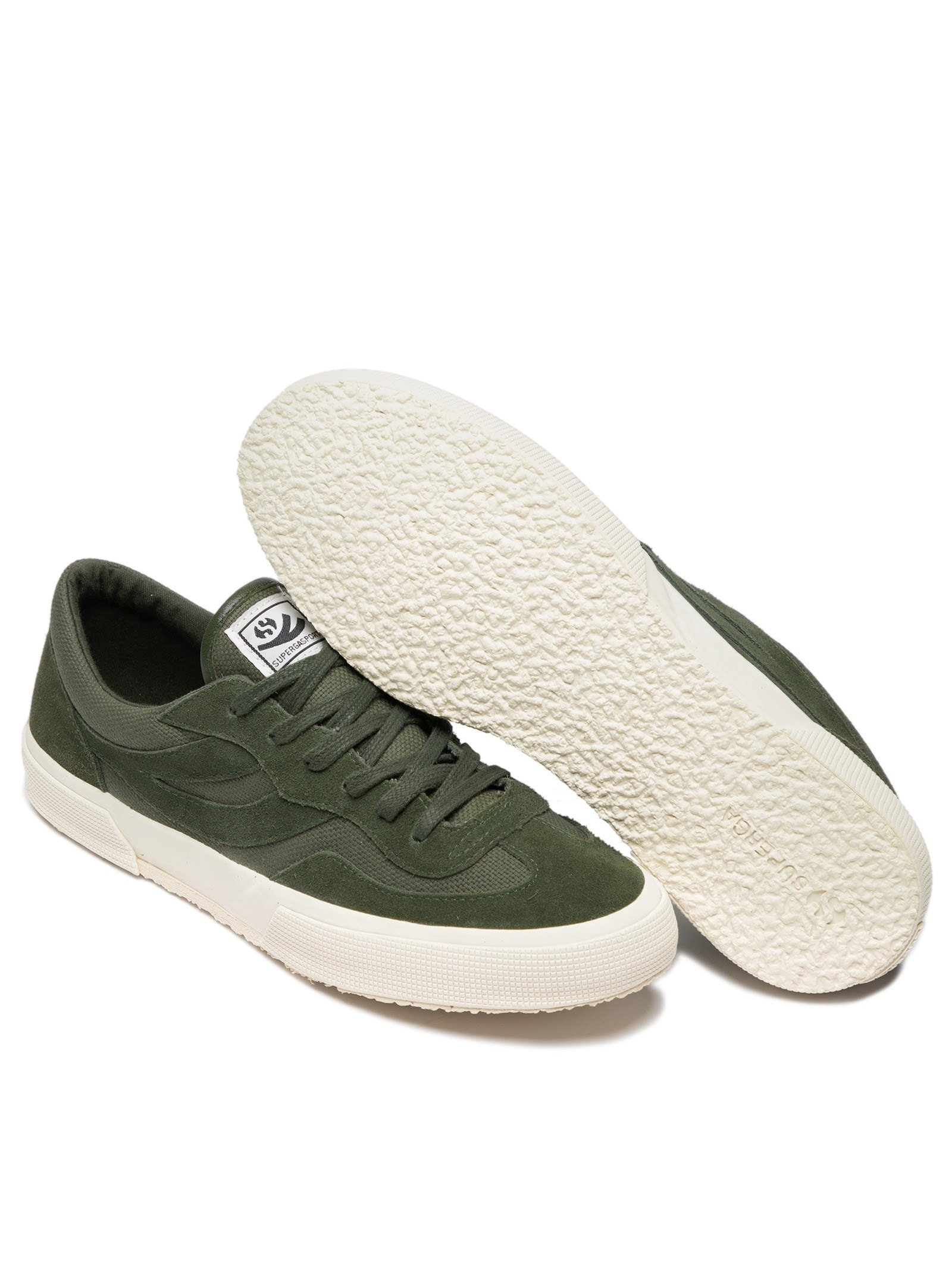 Tênis Unissex 2750 Revolley Suede Canvas Verde Superga