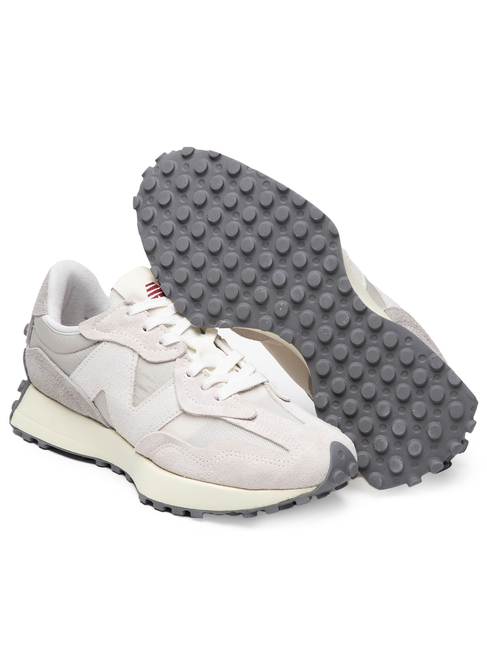 Tênis Unissex 327 Warped  Bege Claro New Balance