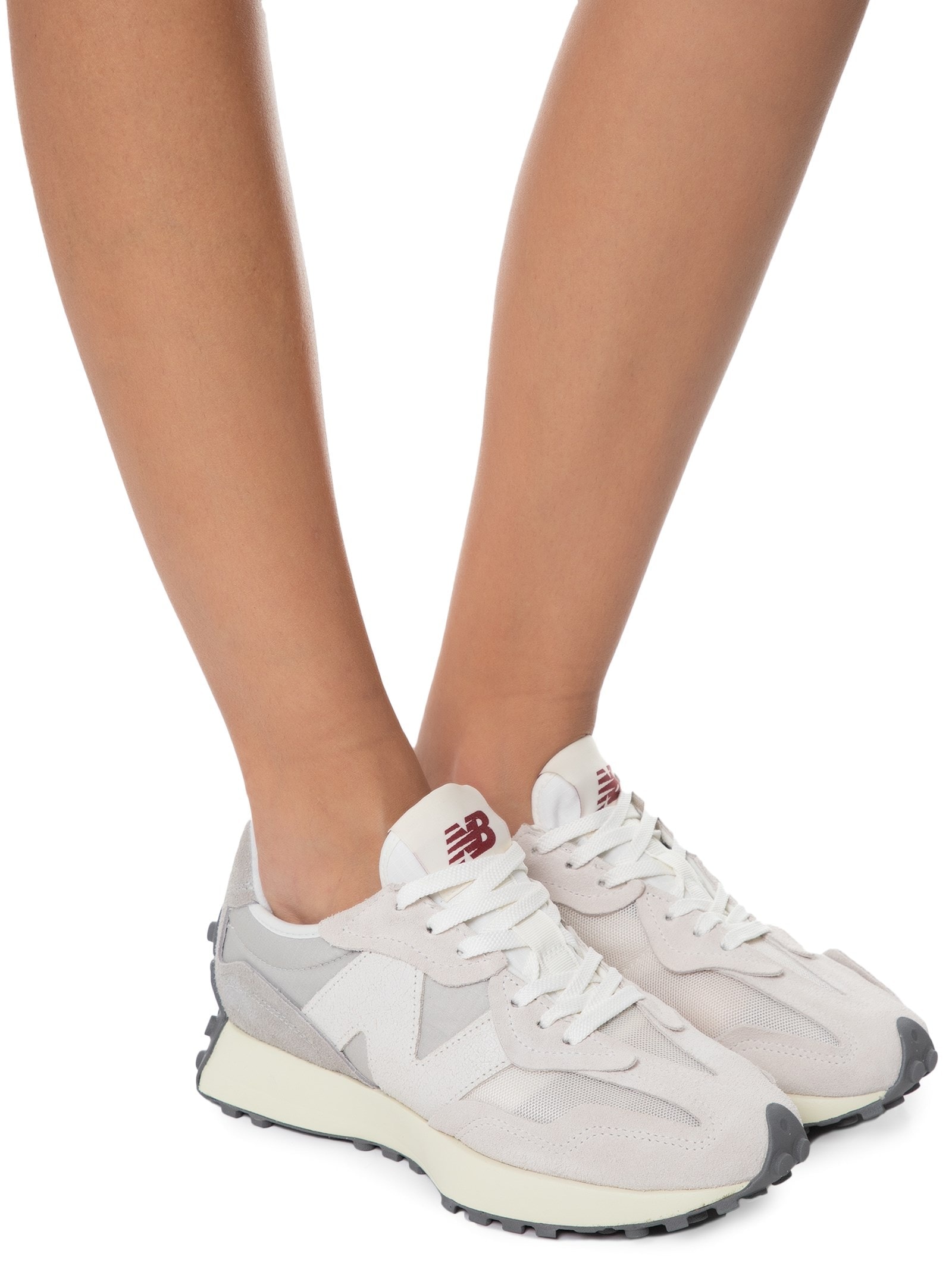 Tênis Unissex 327 Warped  Bege Claro New Balance