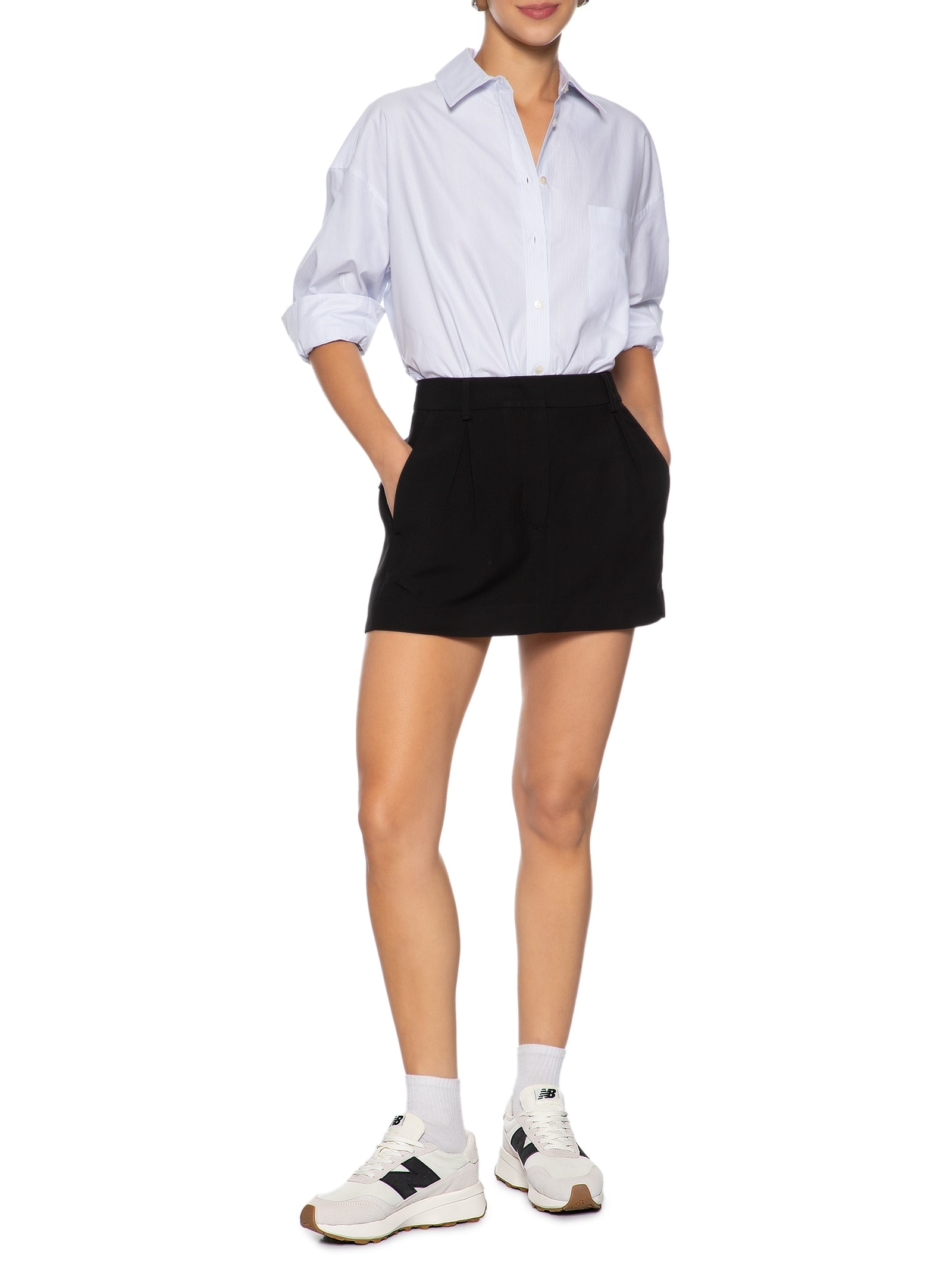 Tênis Unissex 370V1 Sea Salt Branco New Balance