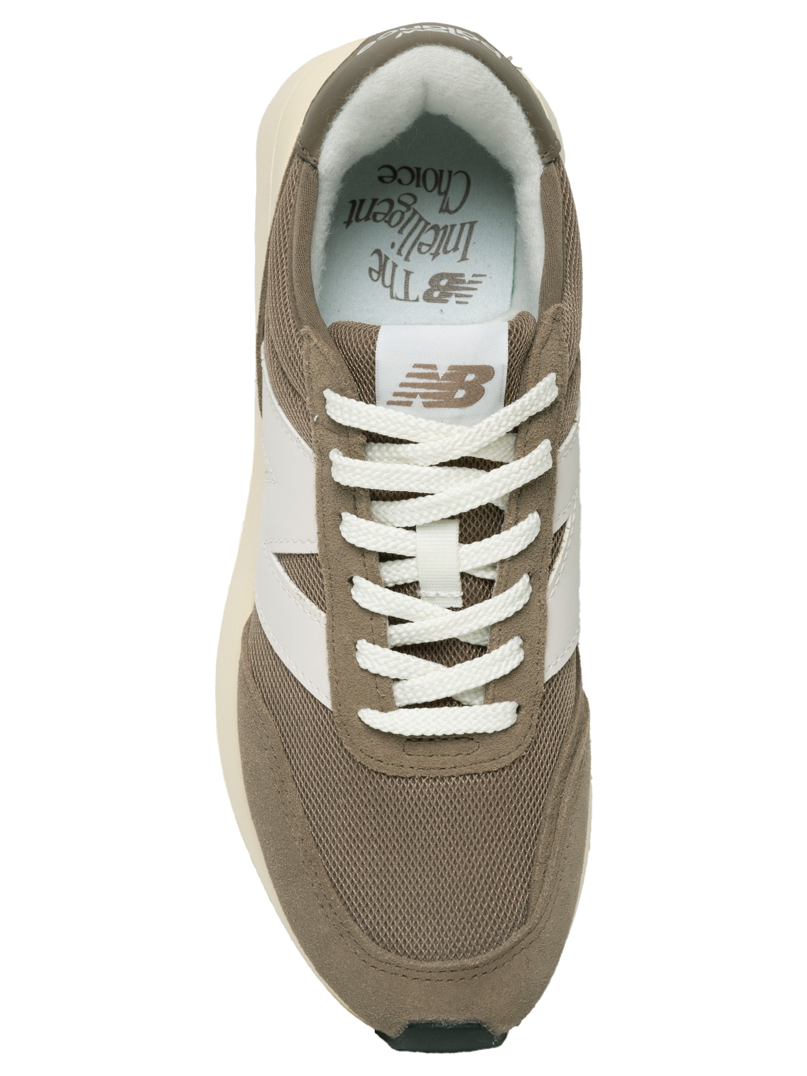 Tênis Unissex 370V1 Sea Salt Marrom New Balance