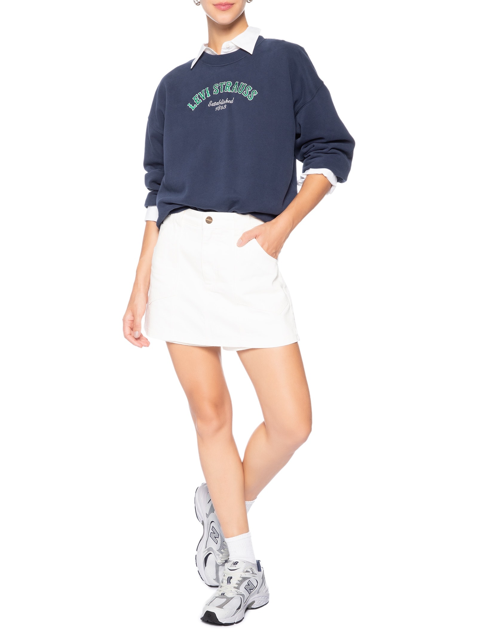 Tênis Unissex 530 Branco New Balance