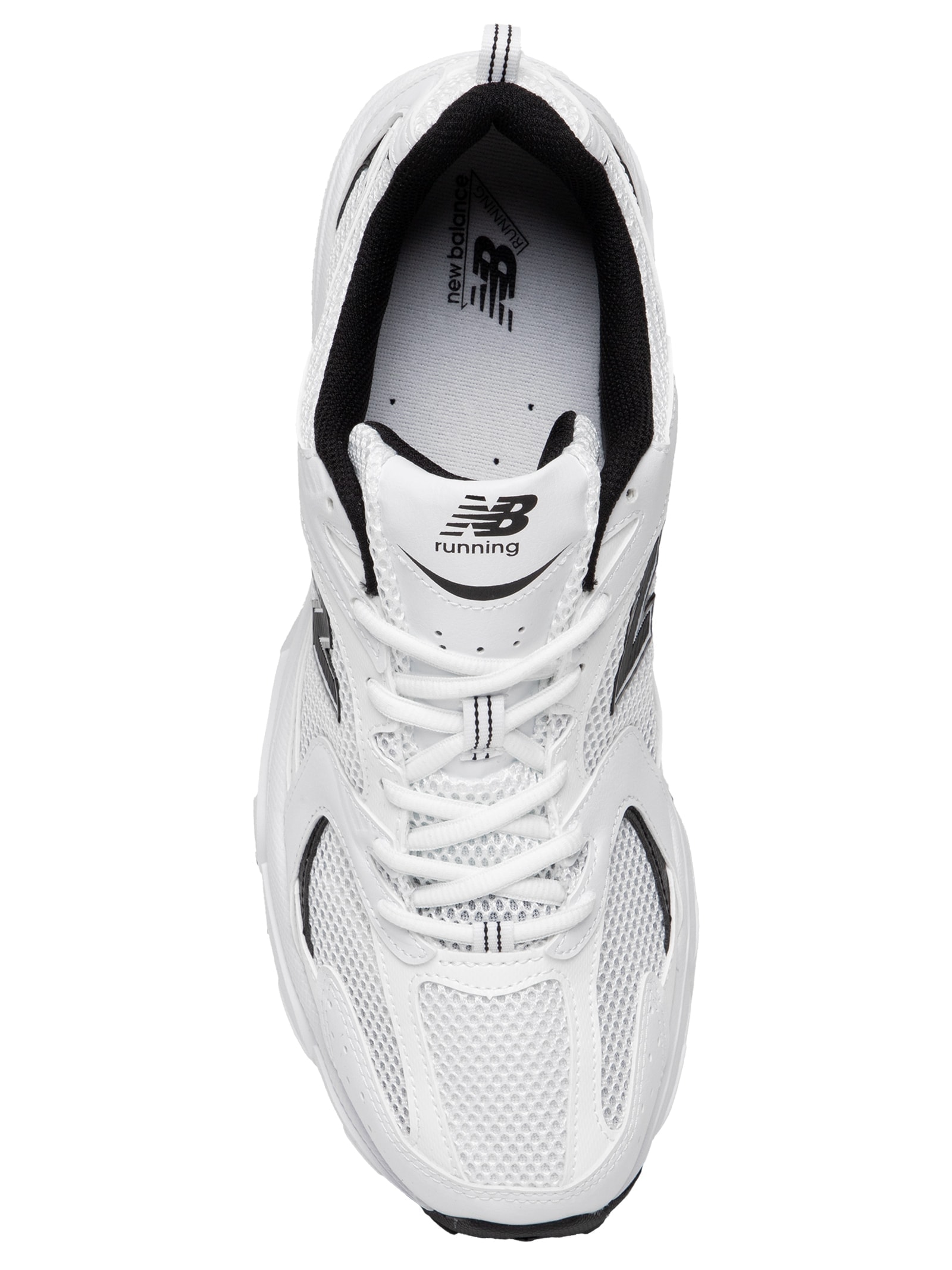 Tênis Unissex 530 – Branco e Preto New Balance