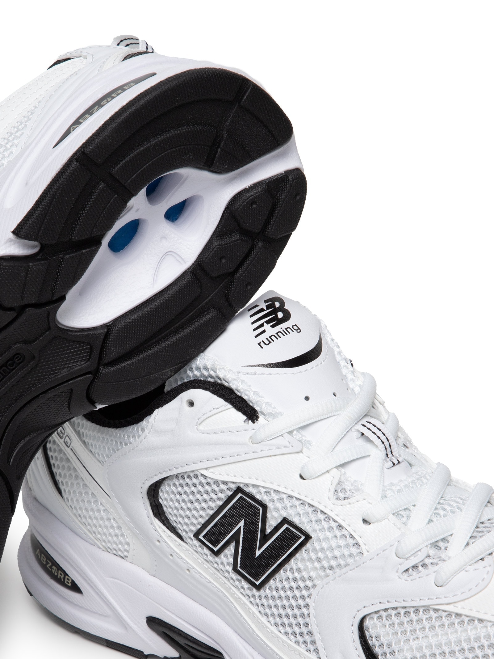 Tênis Unissex 530 – Branco e Preto New Balance