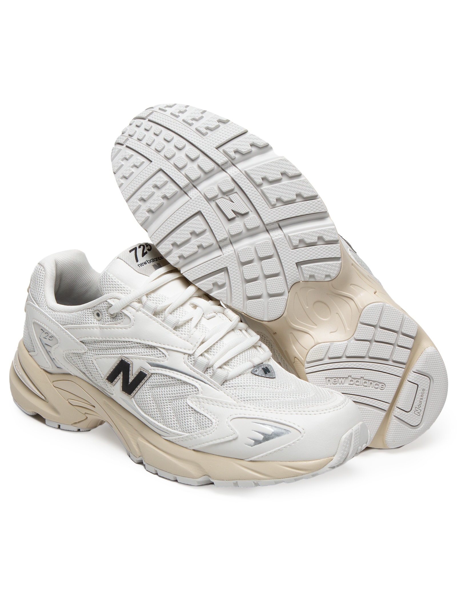 美品　new balance 725 ホワイト 25cm Tênis Unissex 725 - New Balance - Branco