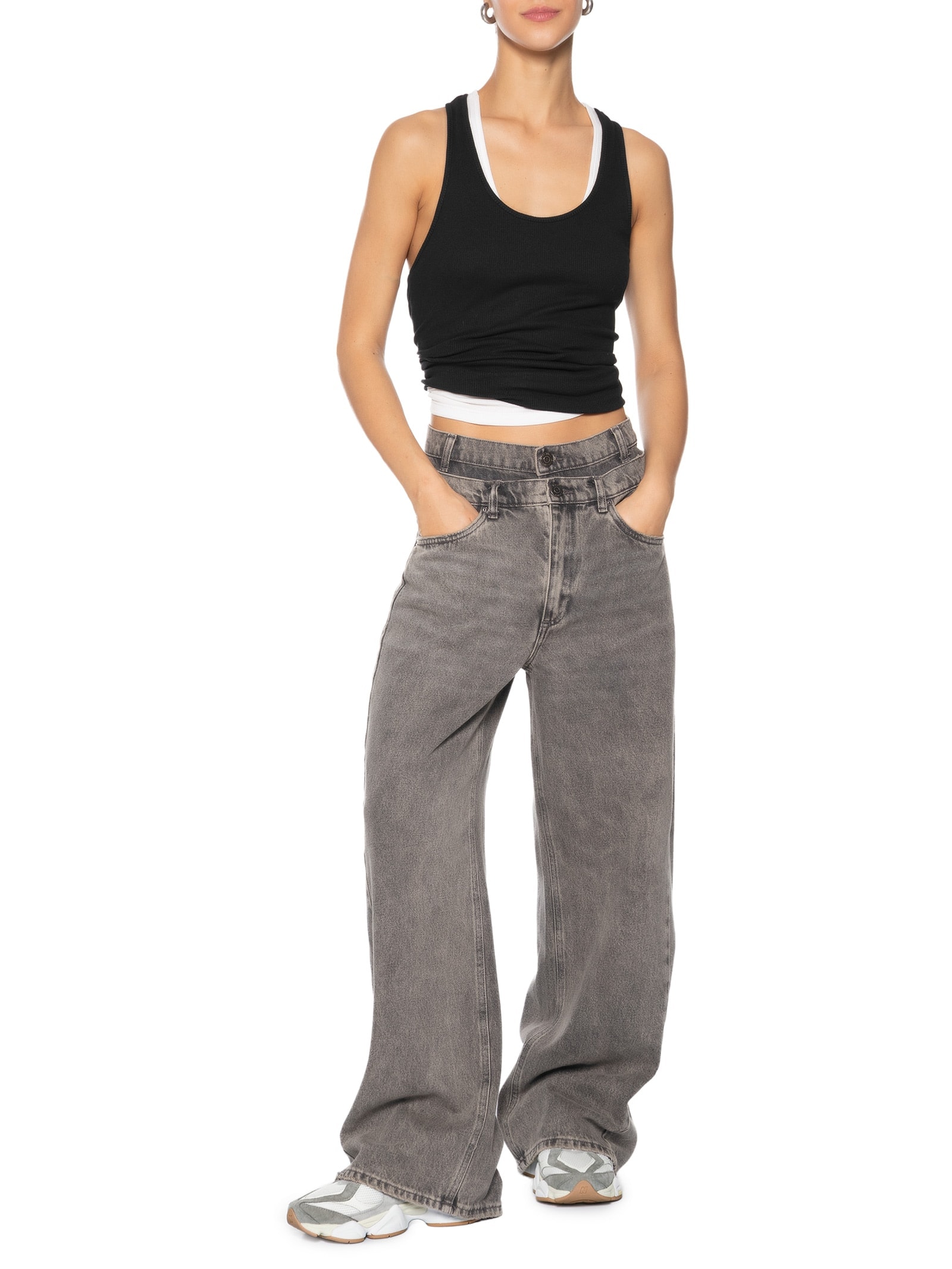 Tênis Unissex 9060 Cinza e Branco New Balance