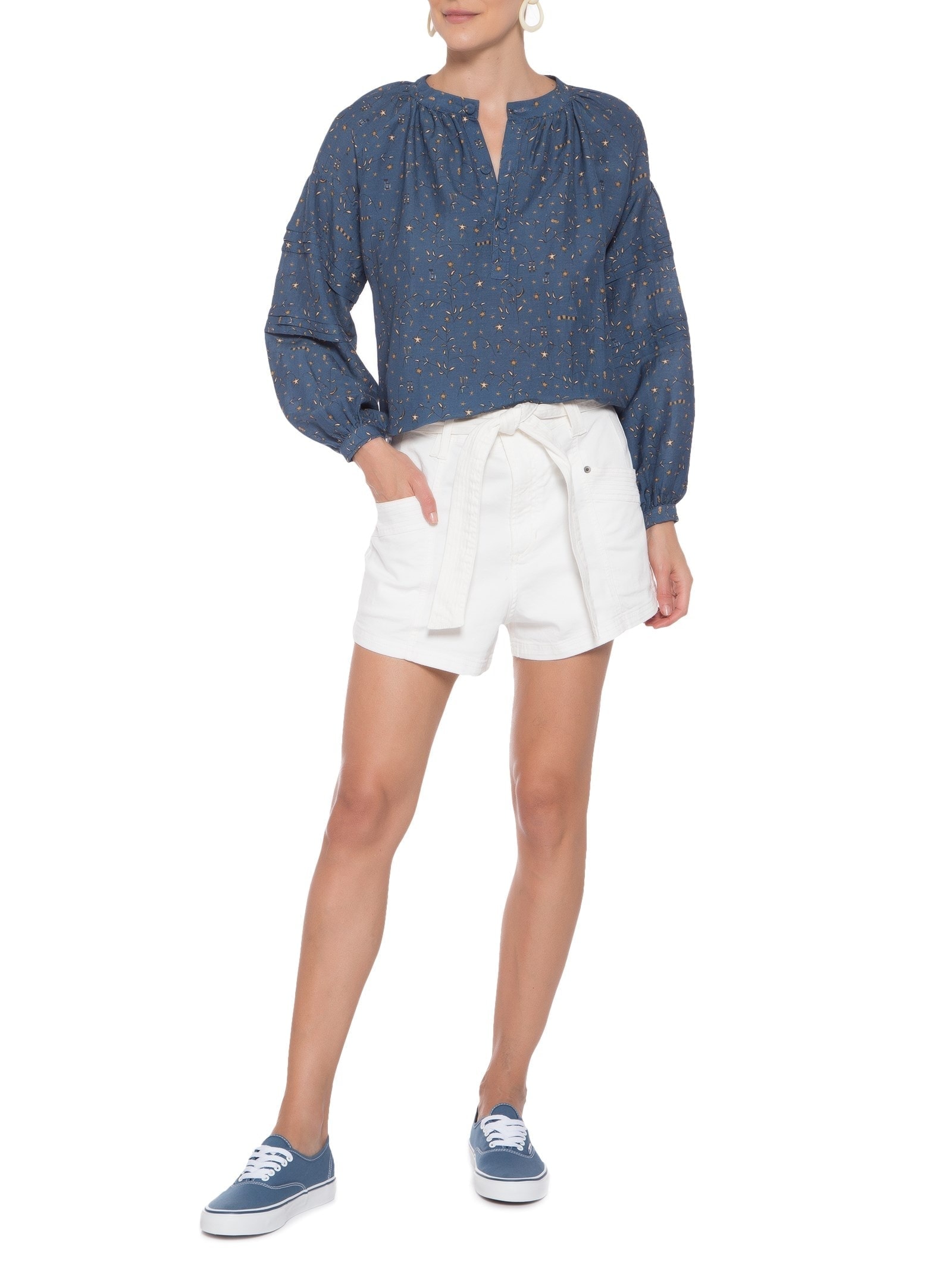 Tênis Unissex Authentic Azul Vans