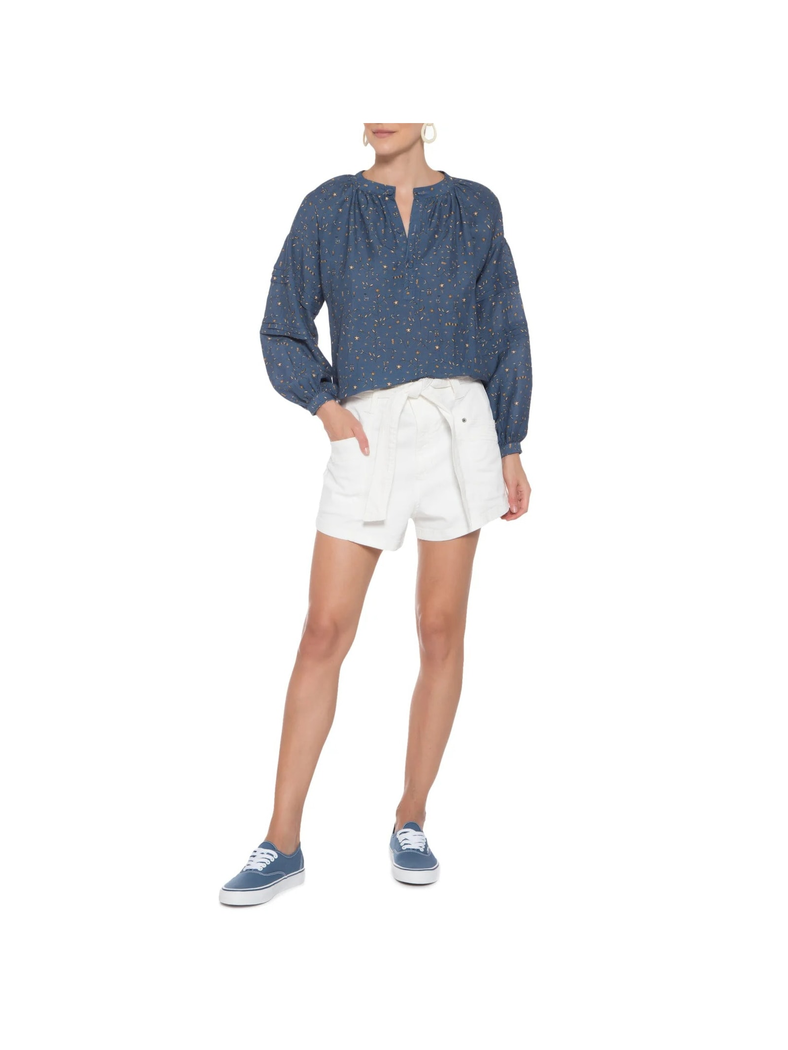 Tênis Unissex Authentic Azul Vans