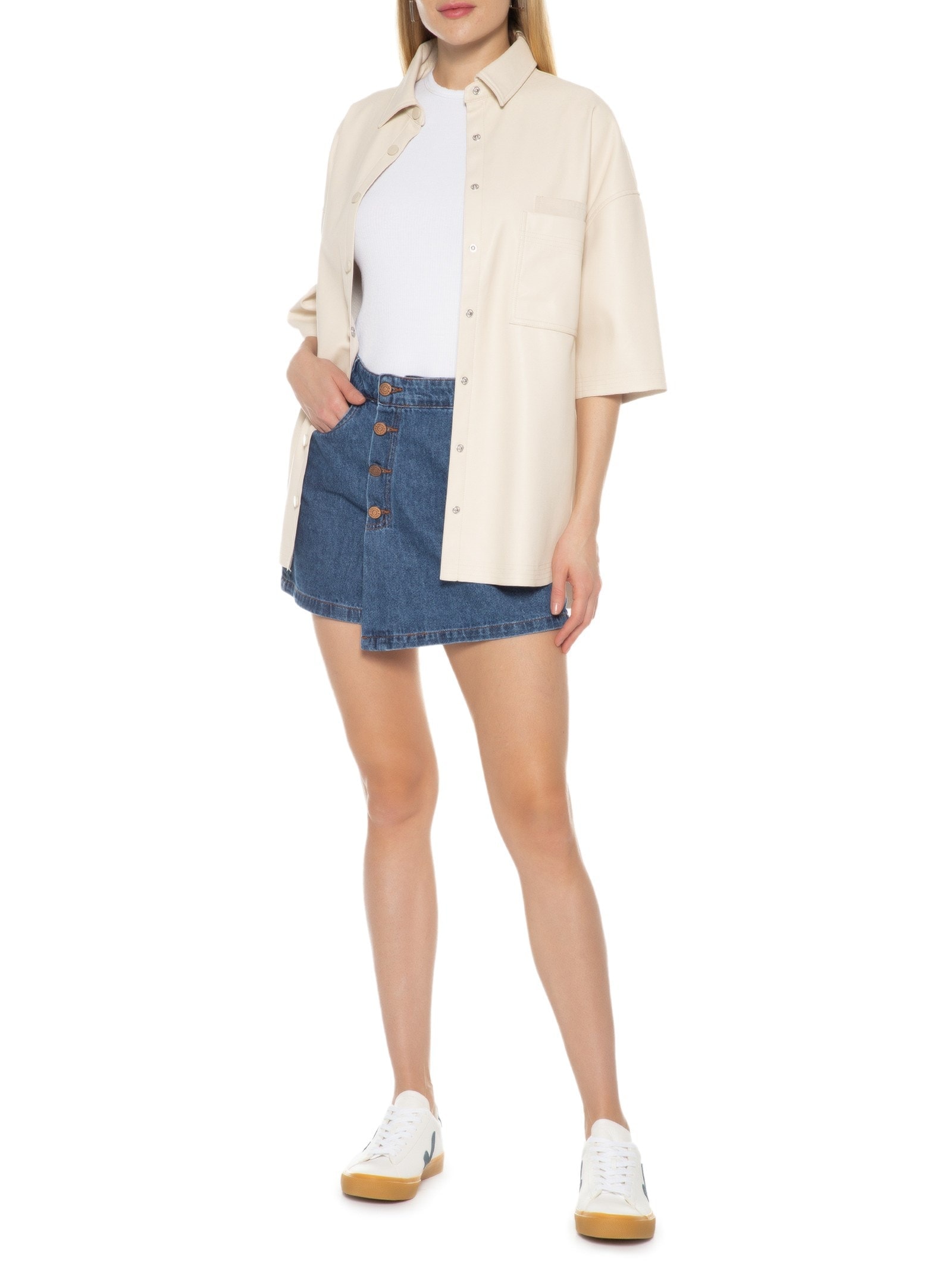 Tênis Unissex Campo Branco Vert