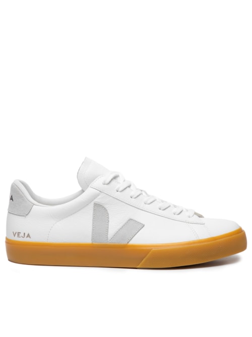 Tênis Unissex Campo Chfree Leather – Branco