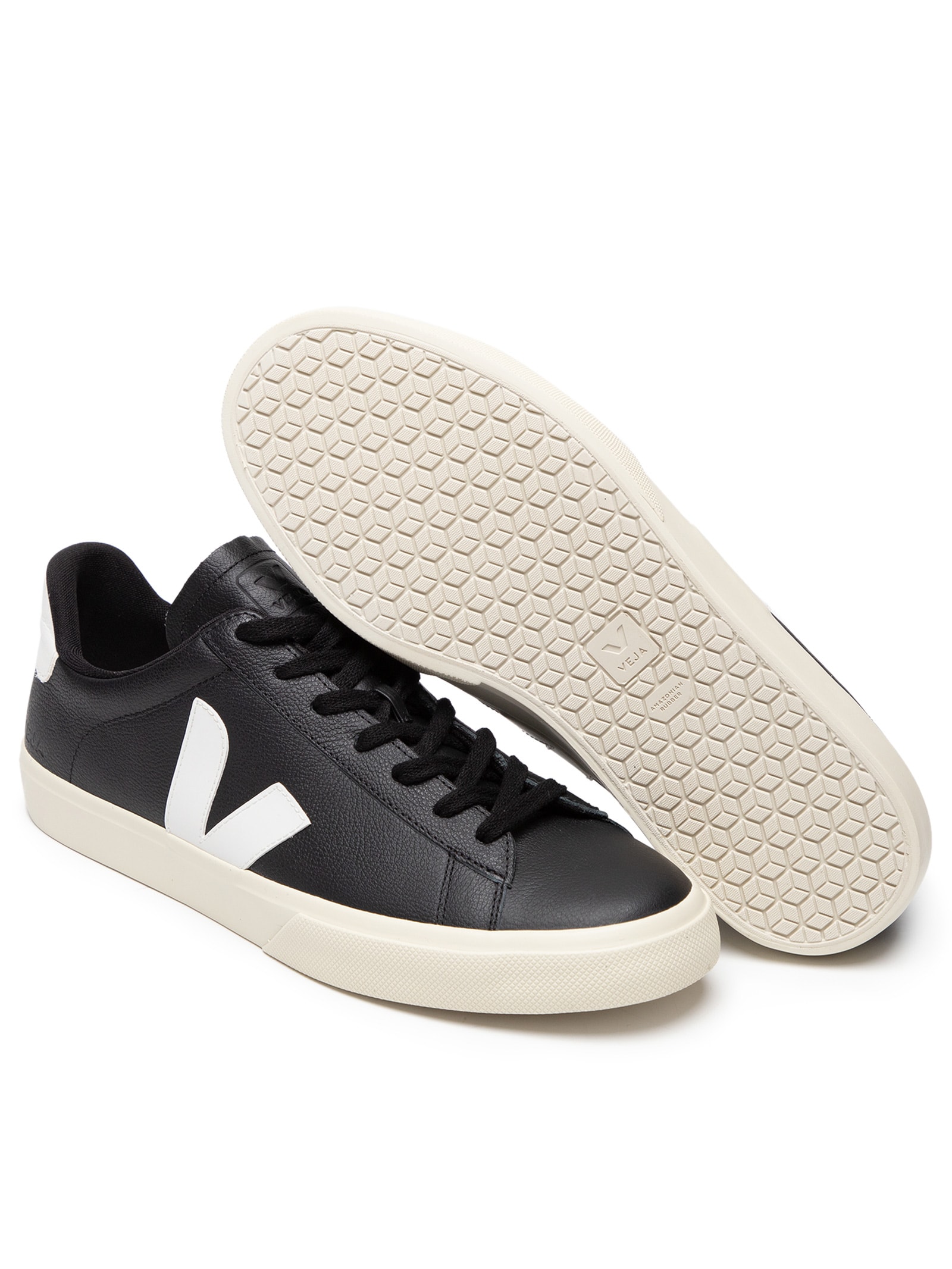 Tênis Unissex Campo Chfree Leather Preto Veja