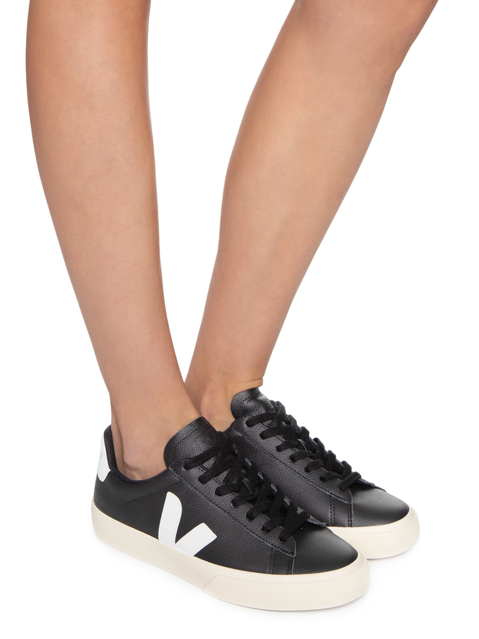 Veja - Tênis Unissex Campo Chfree Leather - Preto