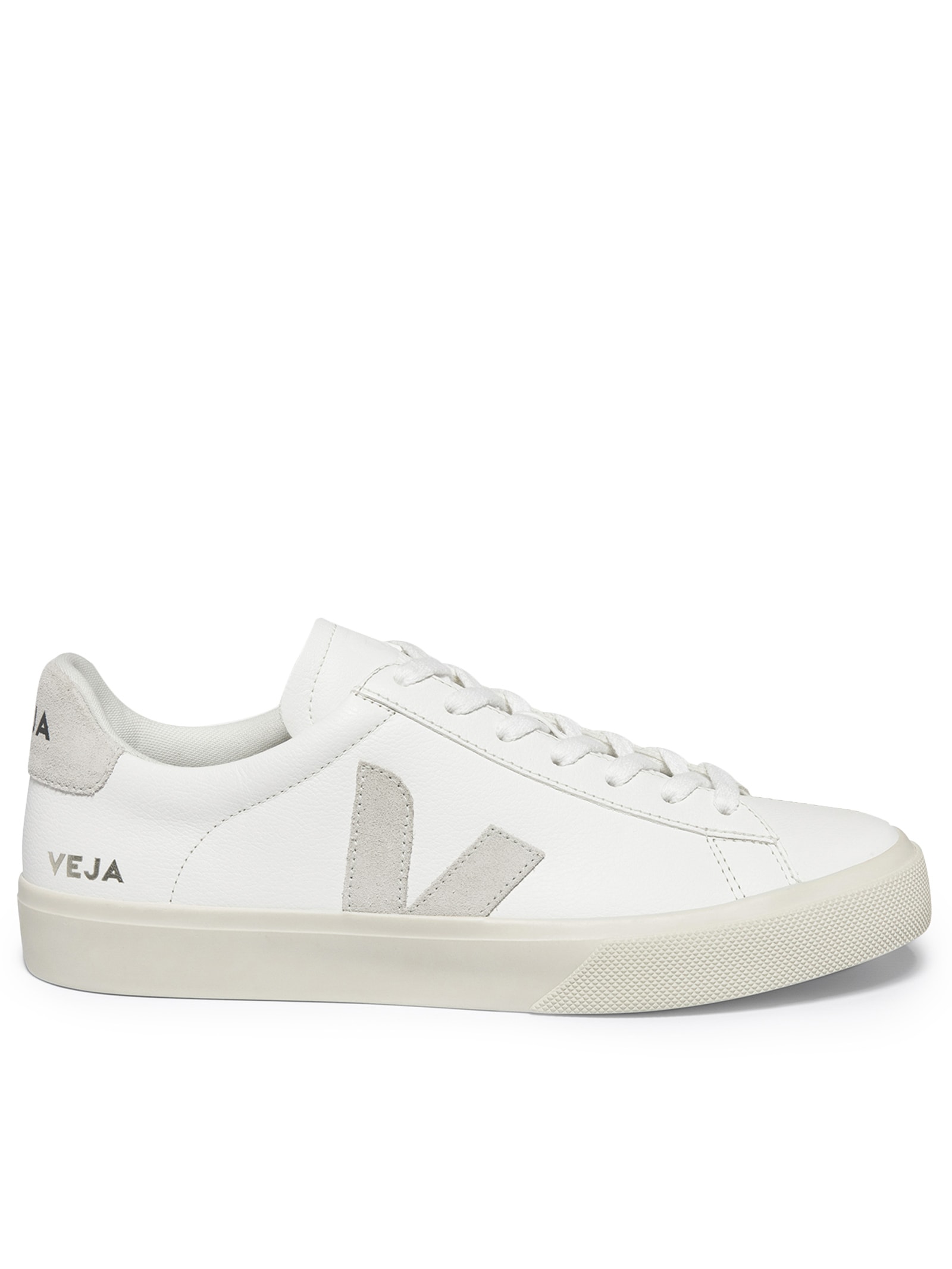 Veja - Tênis Unissex Campo ChromeFree Leather White Natural - Branco