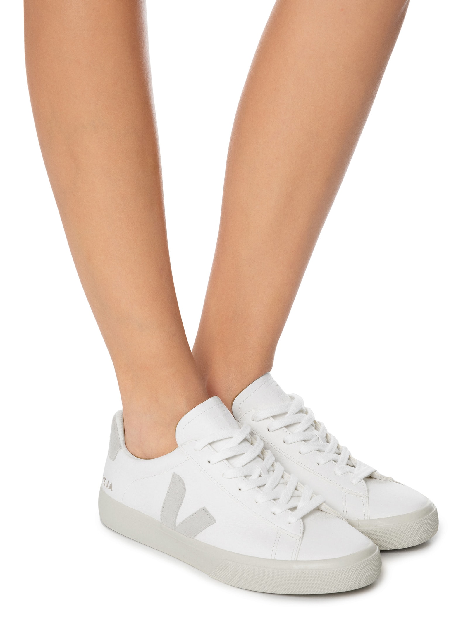 Tênis Unissex Campo ChromeFree Leather White Natural Branco Veja