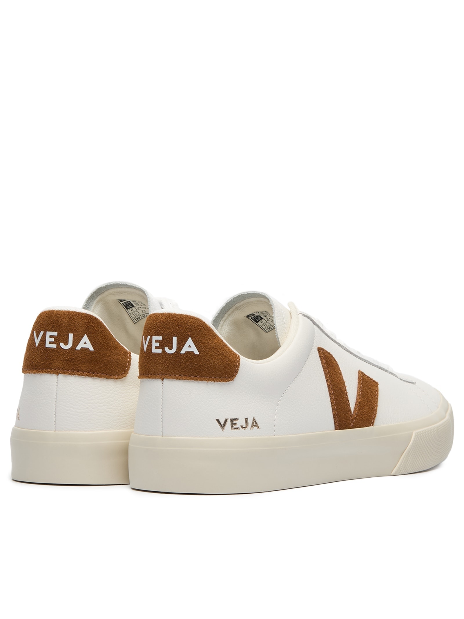 Tênis Feminino Campo Leather Branco Veja