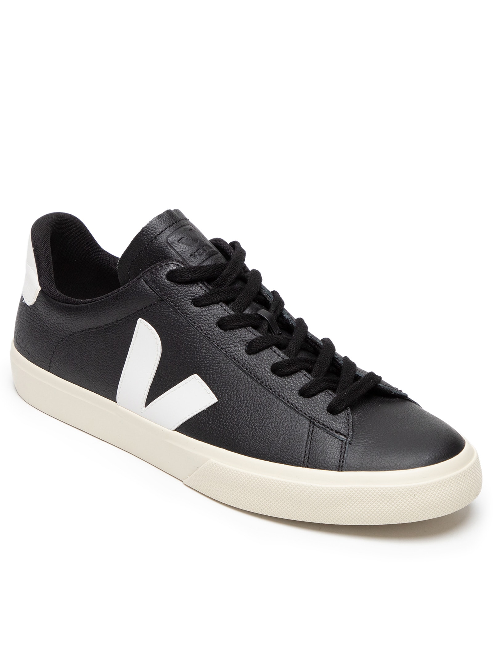 Tênis Unissex Campo Leather ChromeFree Preto Veja