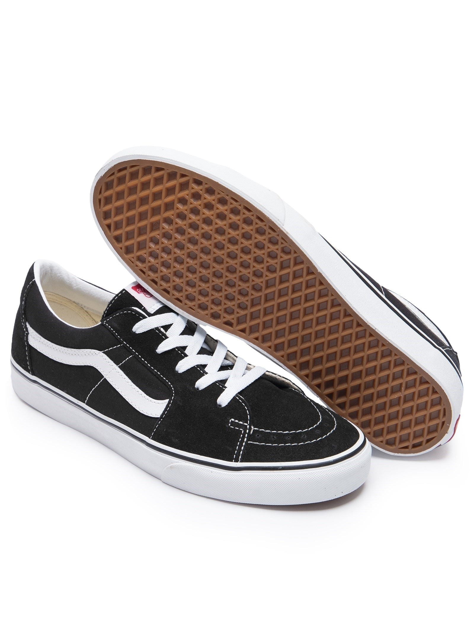 Tênis Unissex Casual Ua Sk8 Low Preto Vans