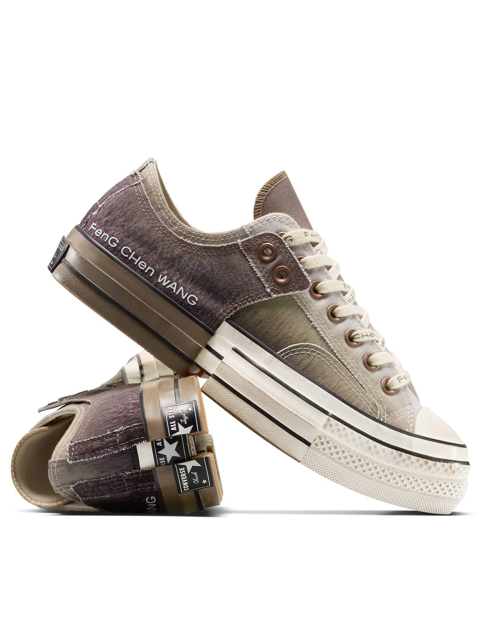 Tênis Unissex Chuck 70 Marrom Converse X Feng Chen Wang