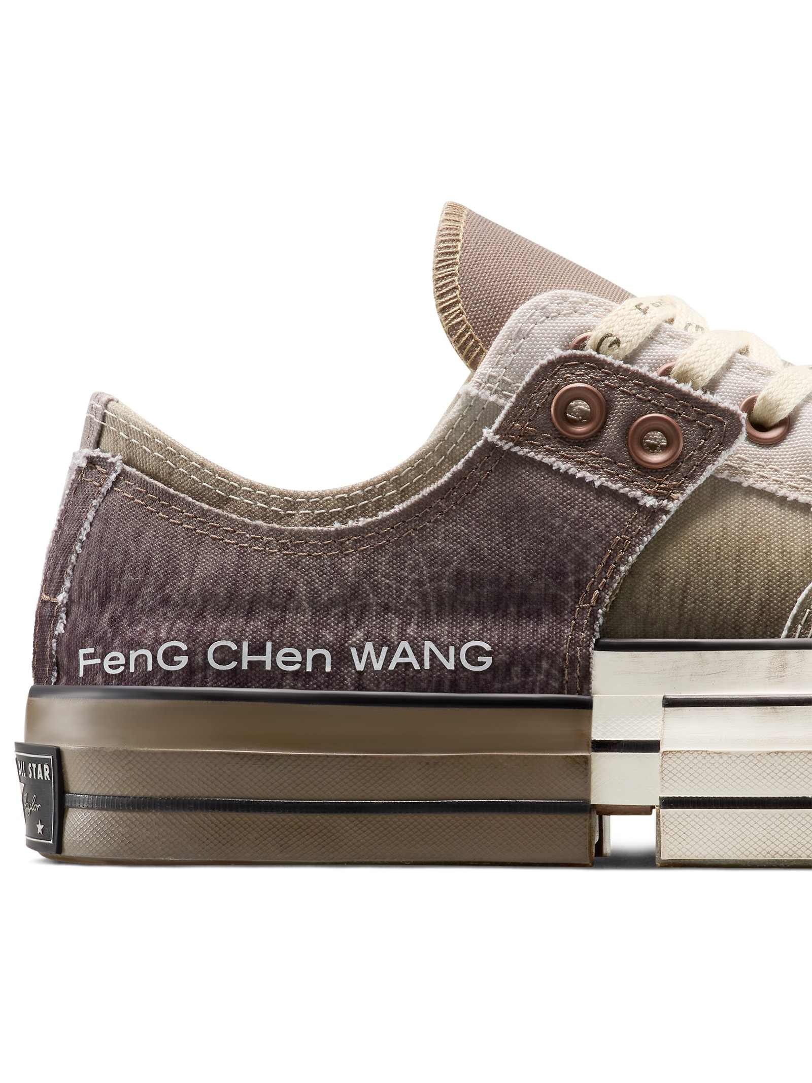 Converse + Feng Chen Wang - Tênis Unissex Chuck 70 - Marrom