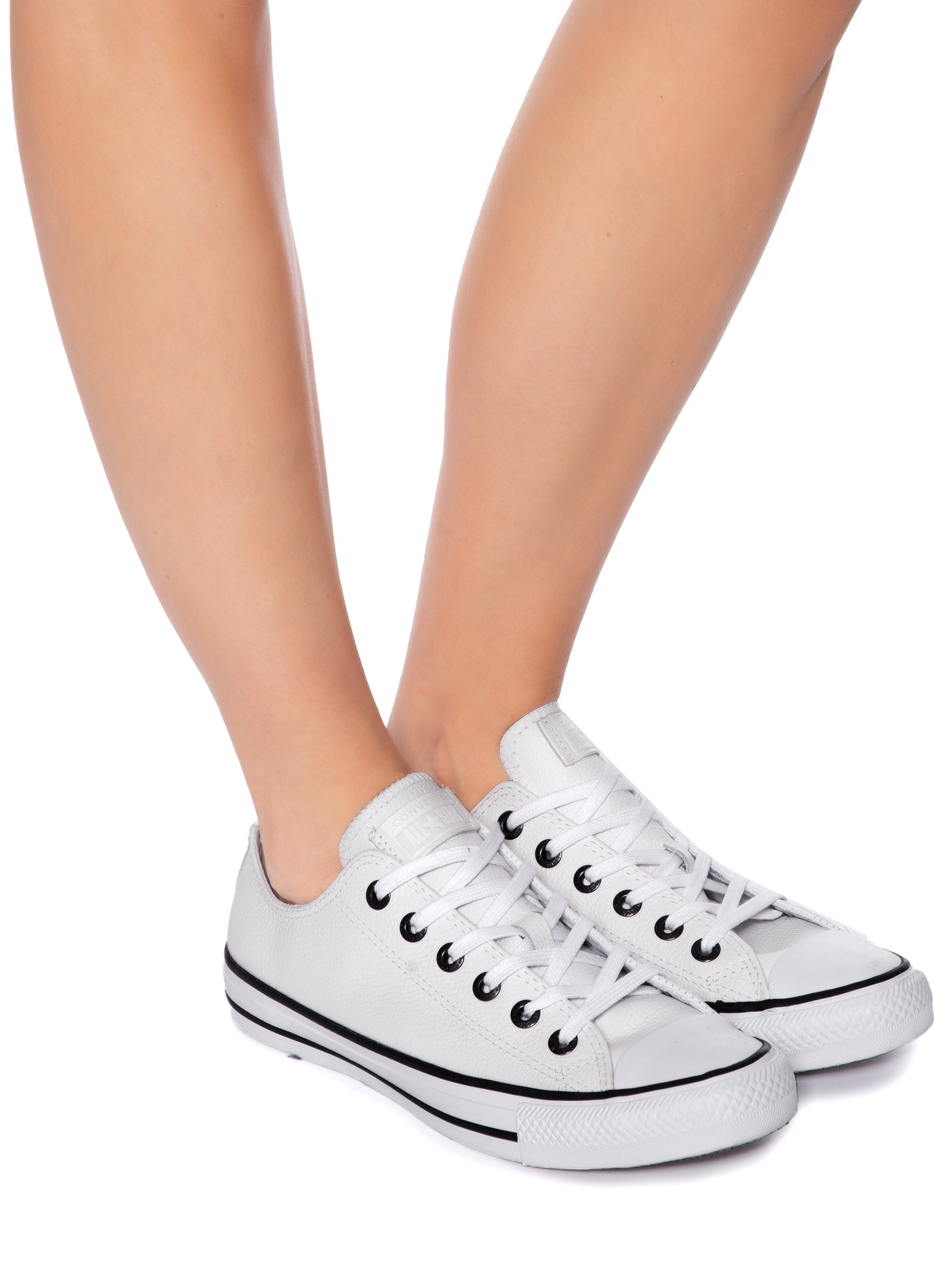 Converse All Star GF OXホワイト 27cm Converse - Tênis Unissex Chuck Taylor All Star Ox - Branco