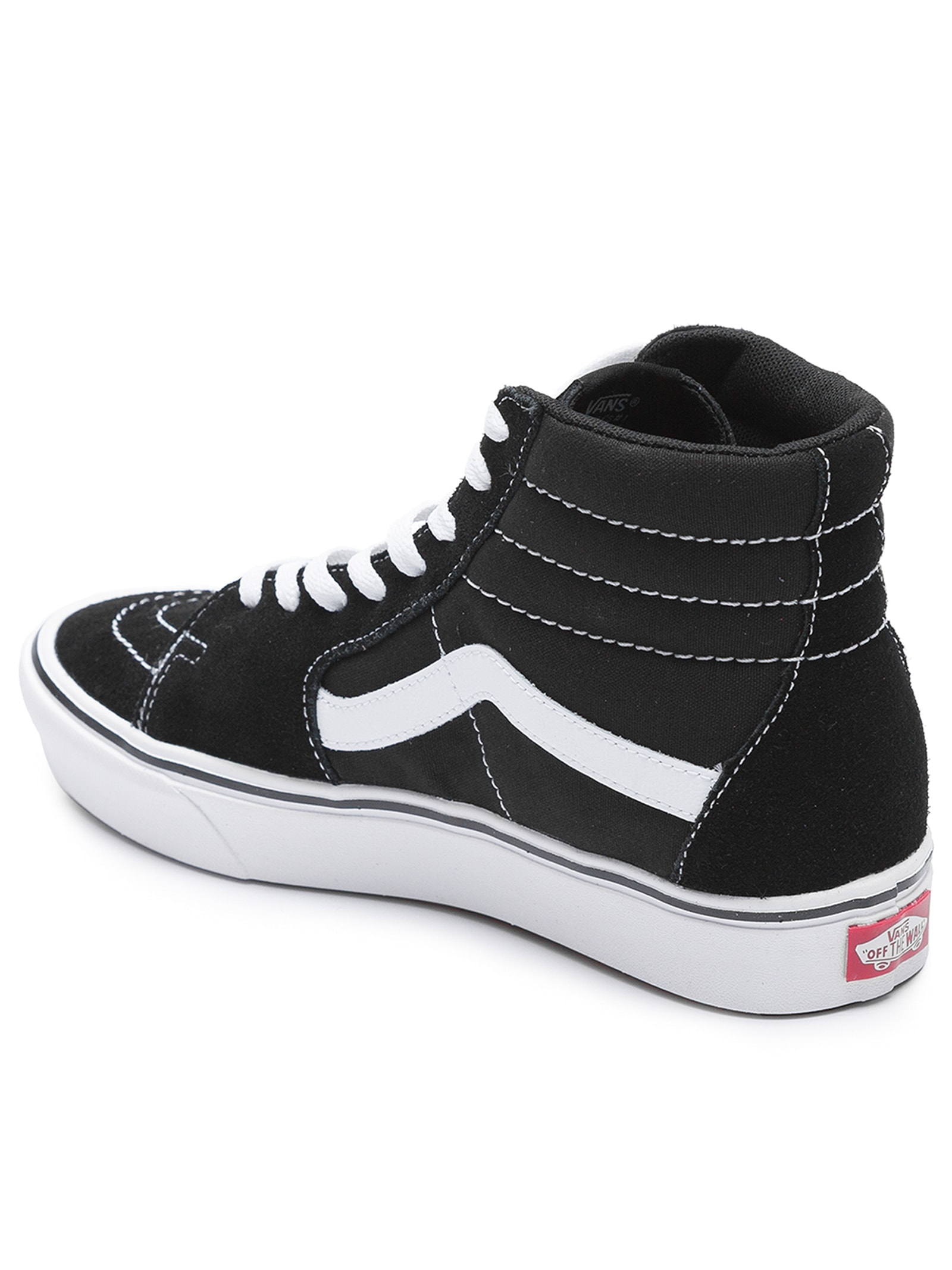 Tênis Unissex Comfycush Sk8 Hi Preto Vans