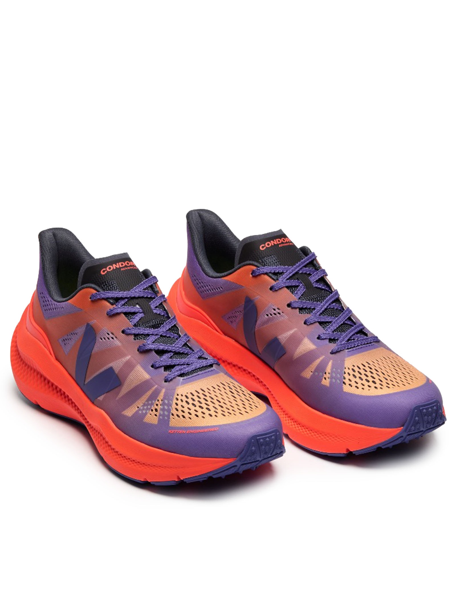 Tênis Unissex Condor 3 Advanced Laranja Veja