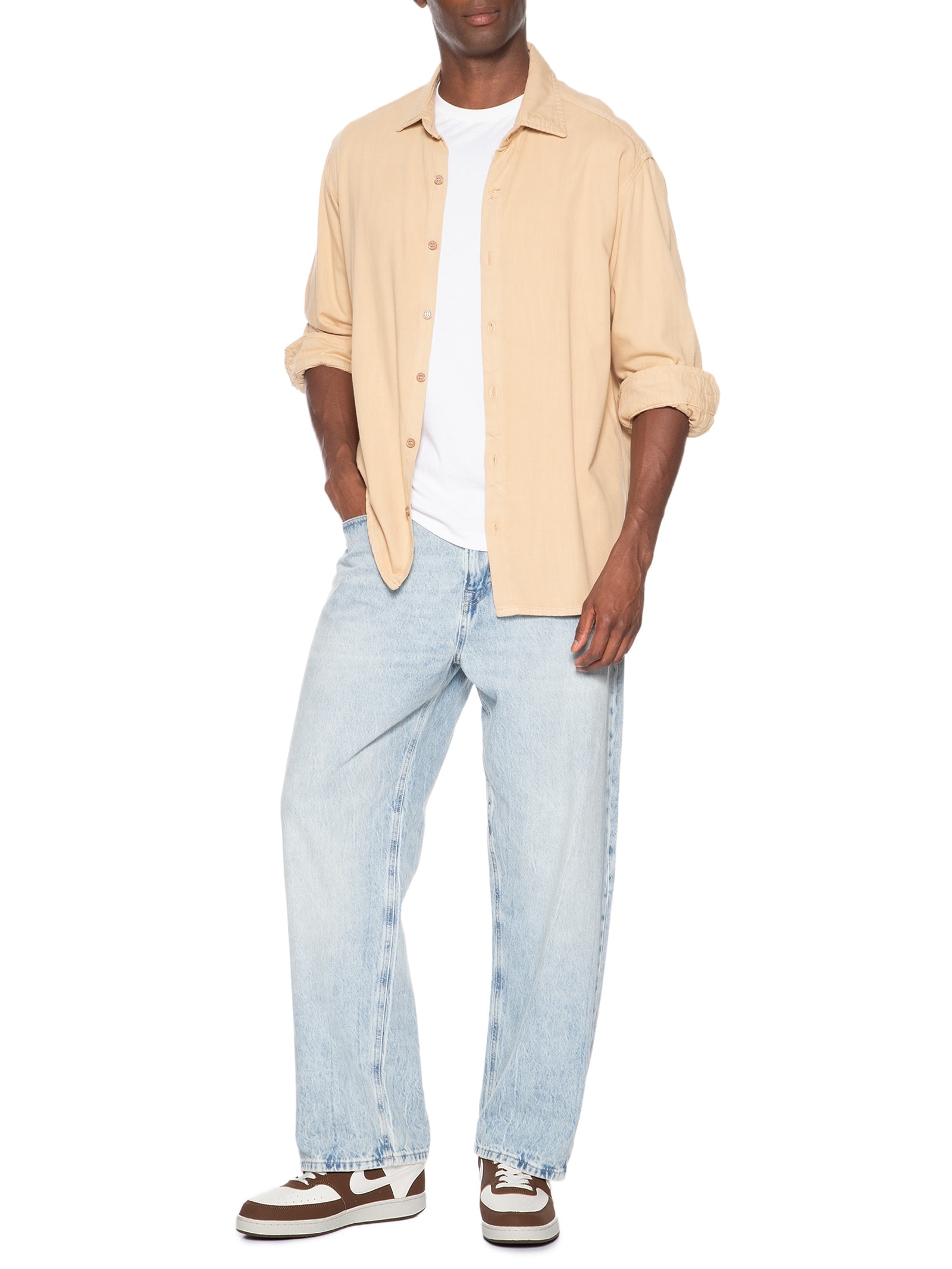 Tênis Unissex Court Vision Low Marrom Nike