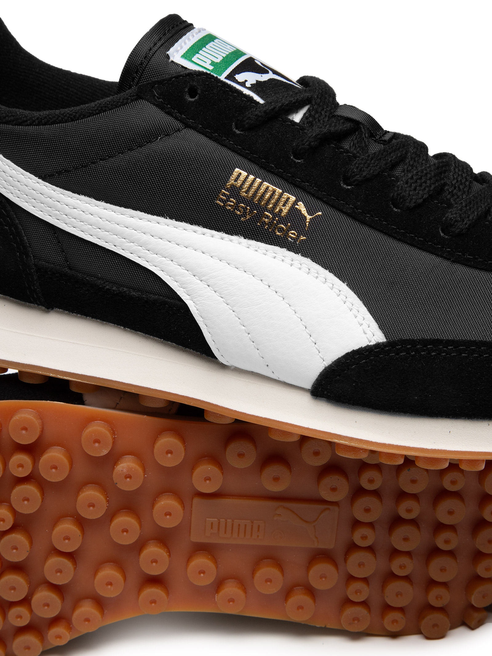 Puma - Tênis Unissex Easy Rider Vintage - Preto