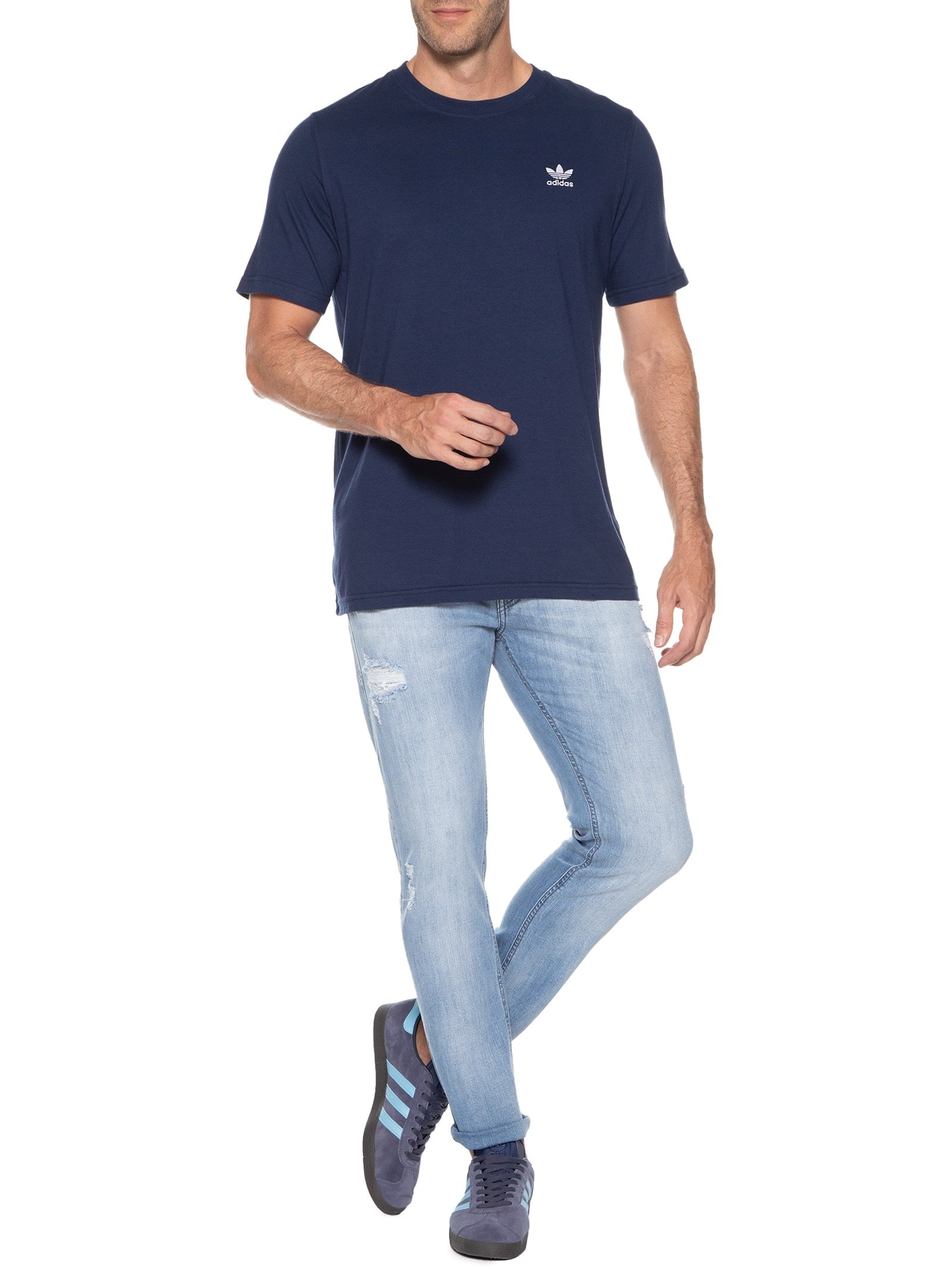 Tênis Unissex Gazelle Azul Adidas Originals