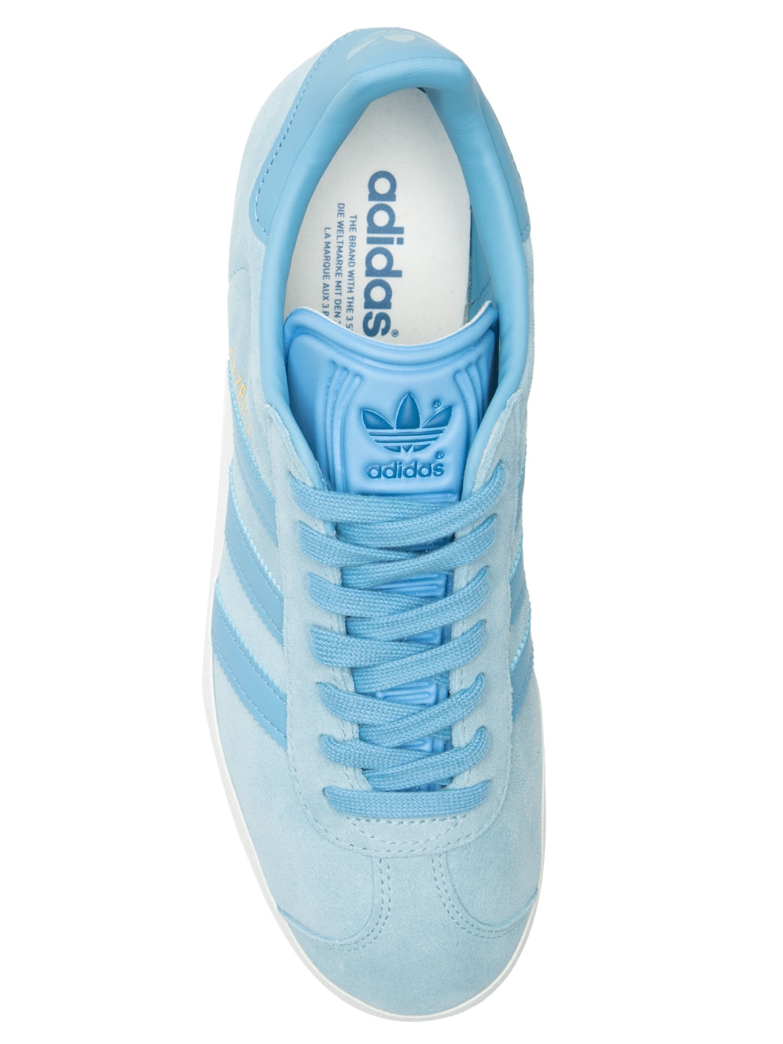 Adidas Originals - Tnis Unissex Gazelle Clear Blue - Azul Adidas Originals - Tnis Unissex Gazelle Clear Blue - Azul