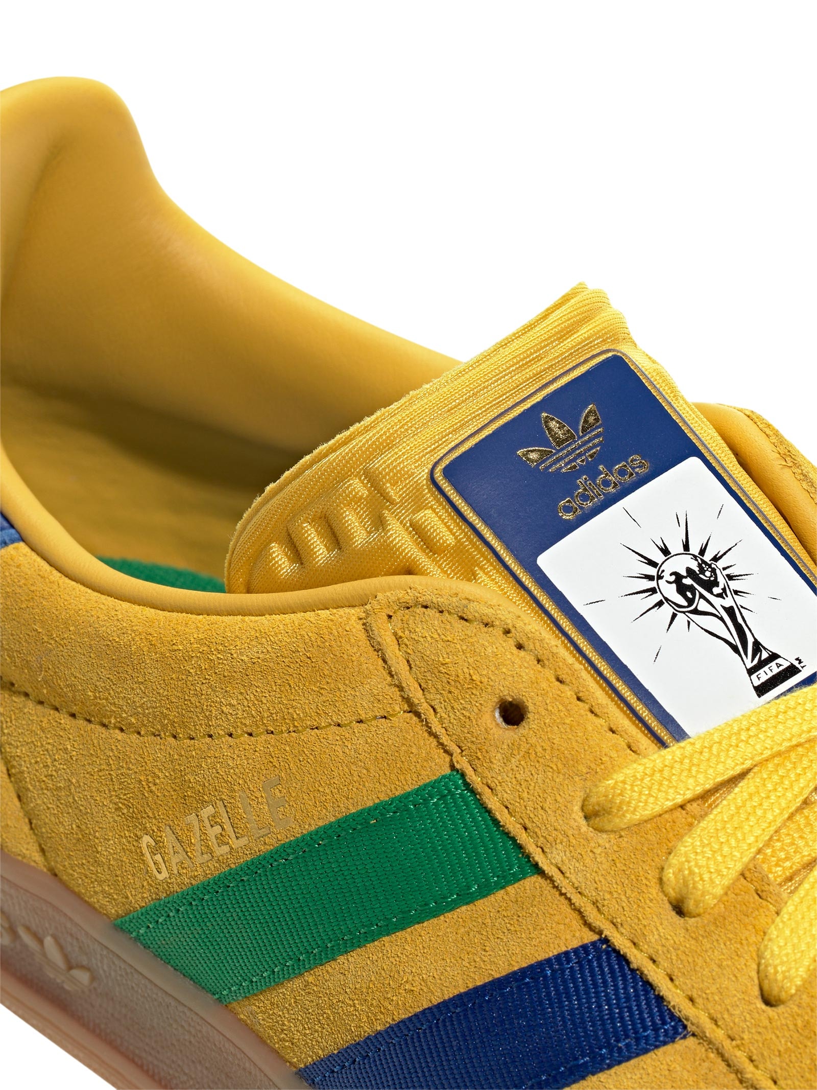 Tênis Unissex Gazelle Indoor Amarelo Adidas Originals