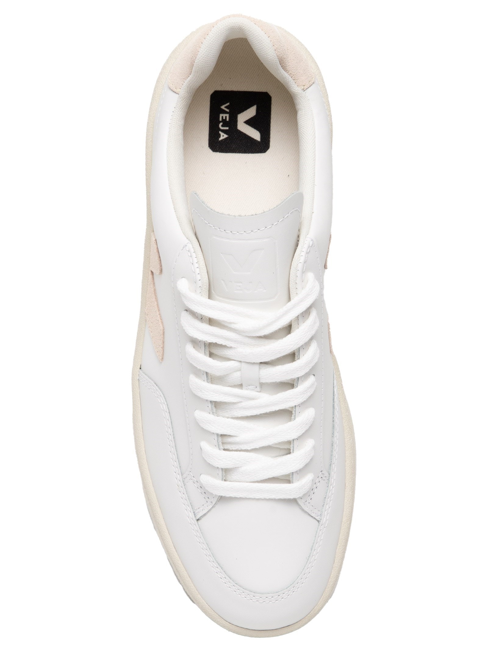 Tênis Unissex Leather V-12 Branco Veja