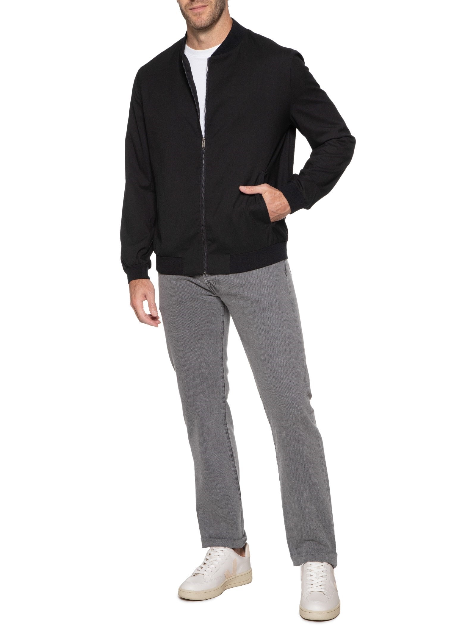 Tênis Unissex Leather V-12 Branco Veja