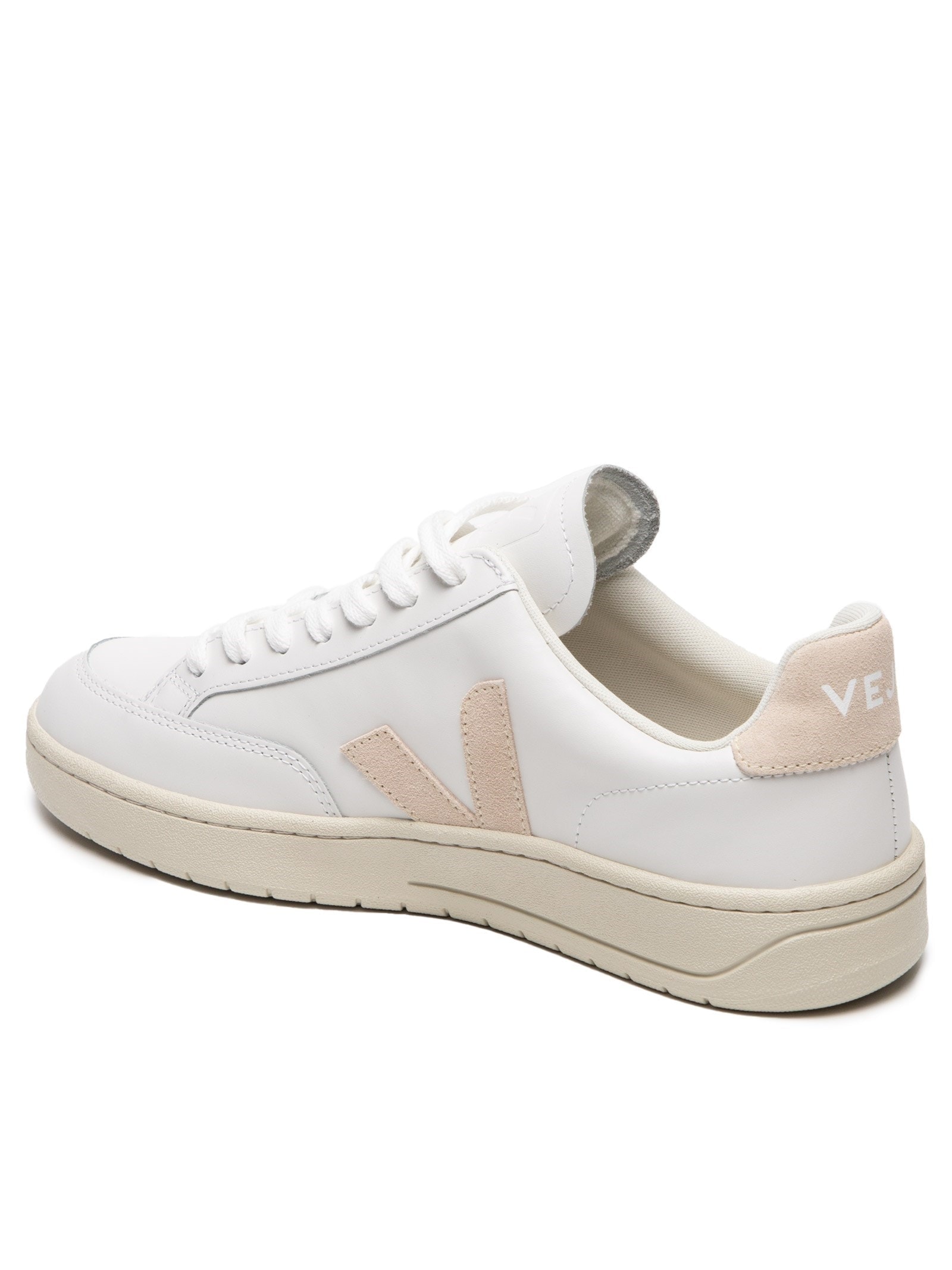Tênis Unissex Leather V-12 Branco Veja