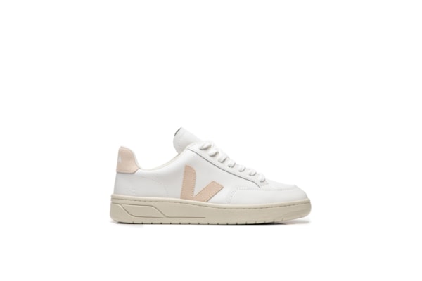 Tênis Unissex Leather V-12 - Branco